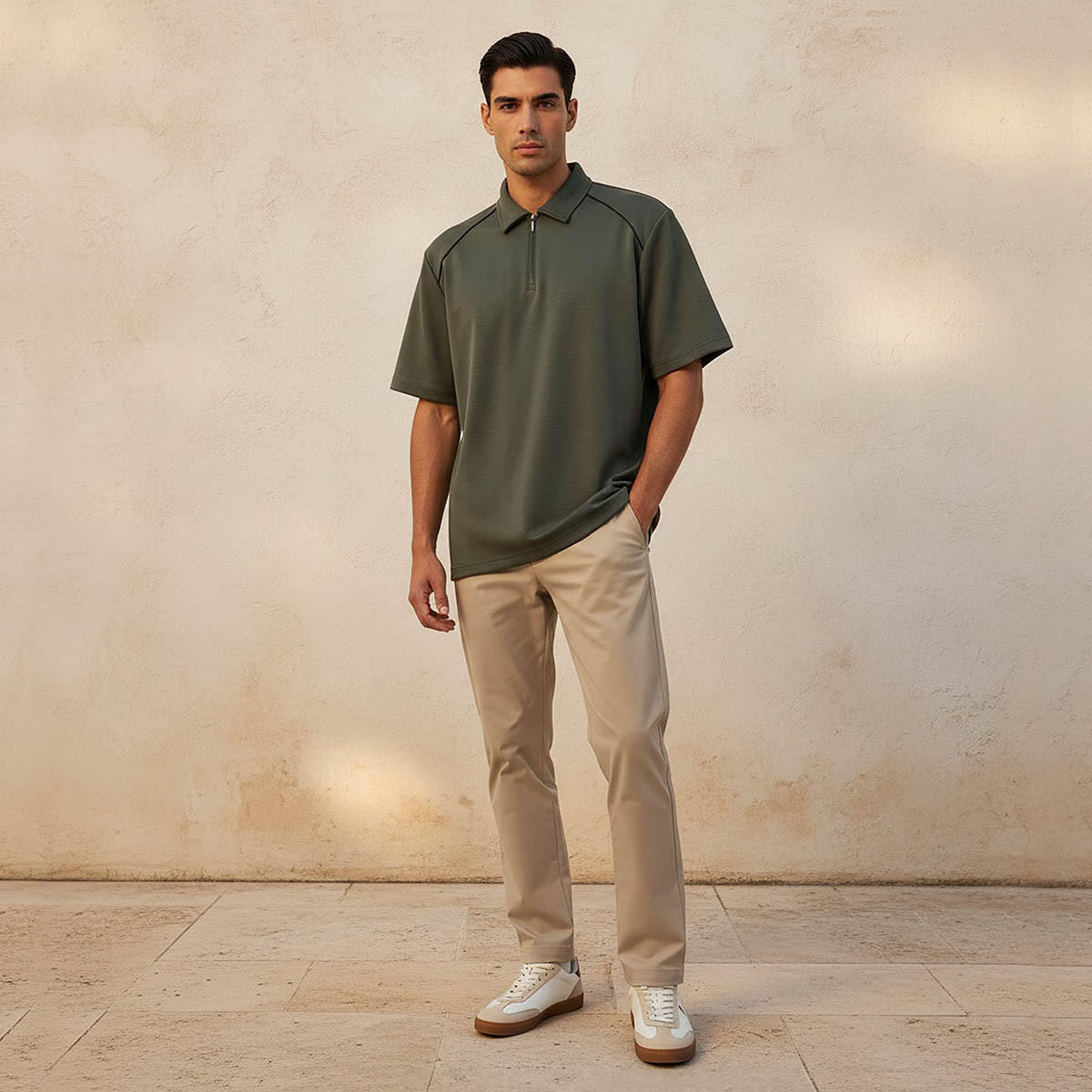 Love Pangolin Men Soft Touch Polo T-shirt-men-clothing-tshirtsandpolos-polos-image-3