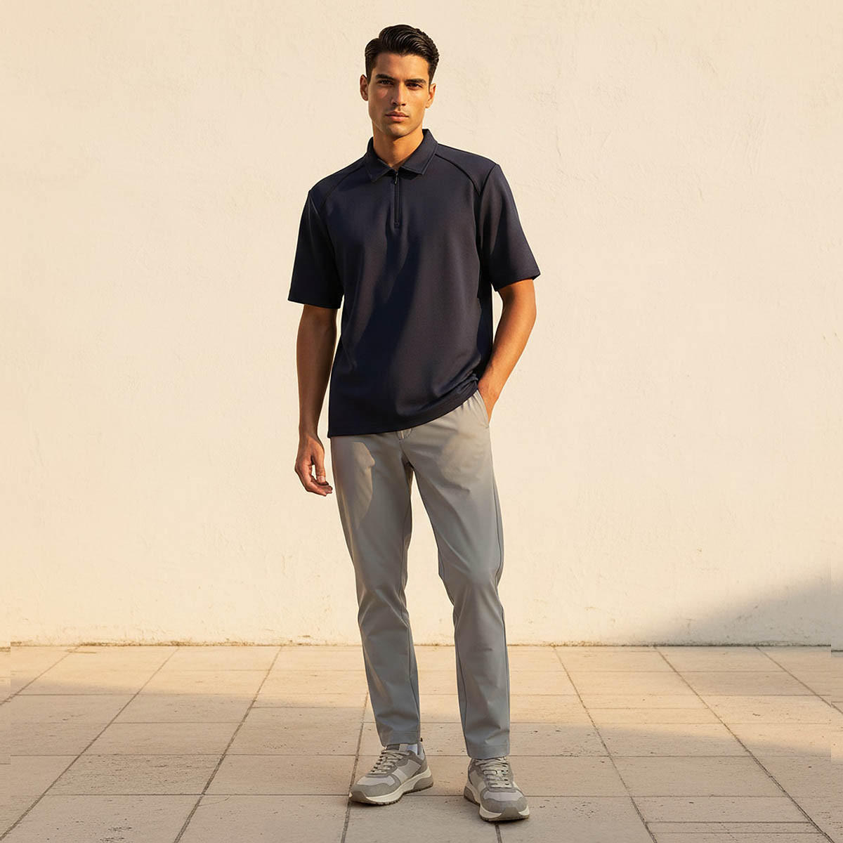 Love Pangolin Men Soft Touch Polo T-shirt-men-clothing-tshirtsandpolos-polos-image-3