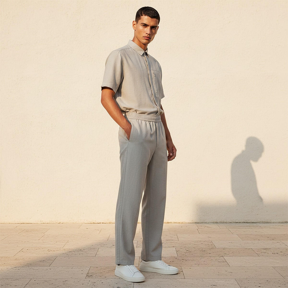 بنطلون غير مطاطي من لاف بانجولين-men-clothing-bottoms-trousersandchinos-trousers-image-3