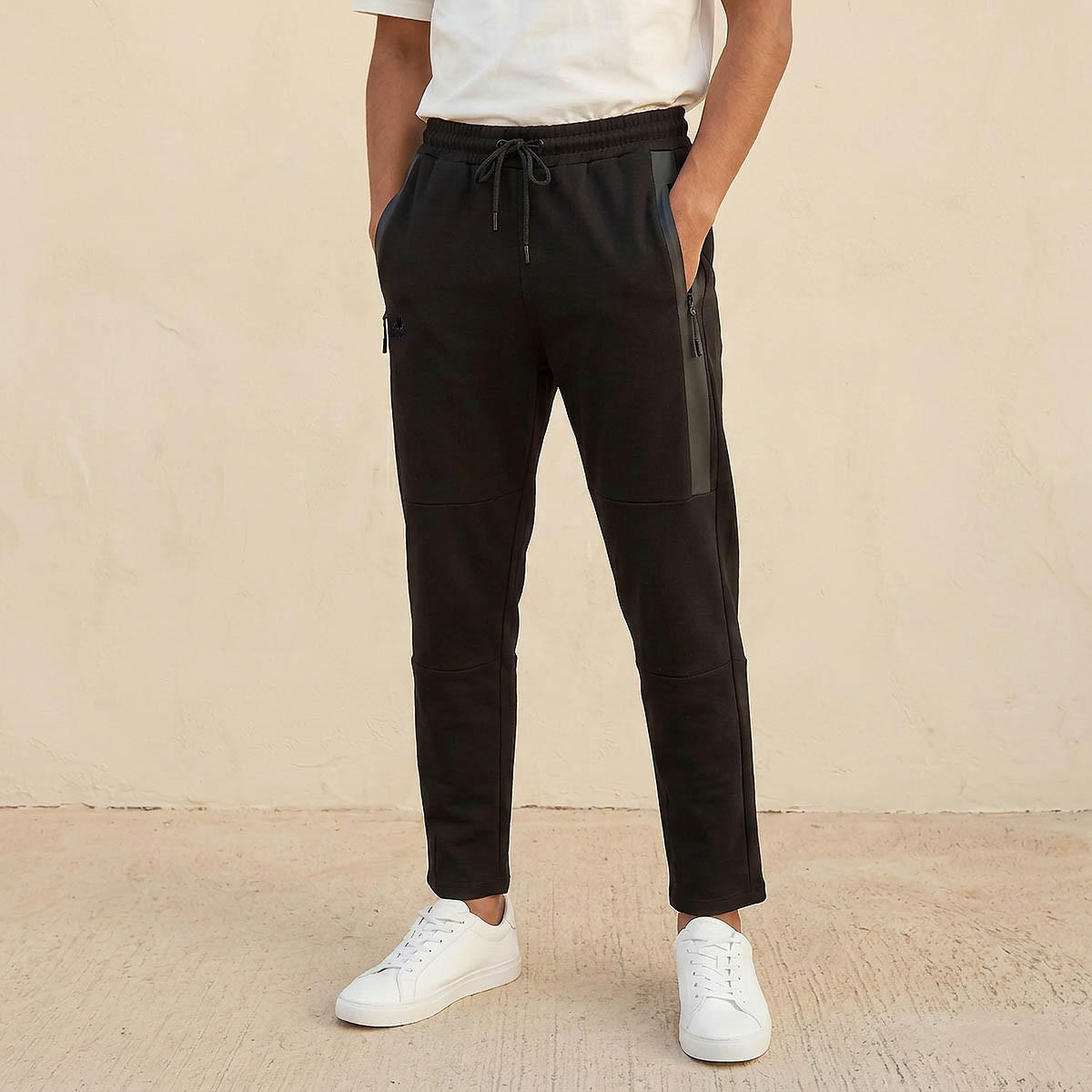Kappa Heat Sealed Zipper Track Pants-men-clothing-sportswearandactivewear-bottoms-joggers-image-1