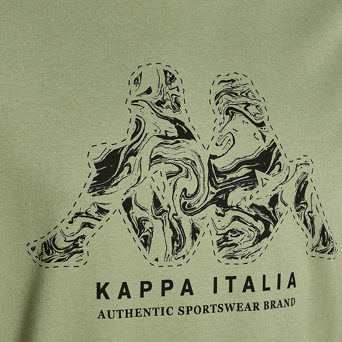 Kappa Men Logo Print T-shirt-men-clothing-sportswearandactivewear-tshirtsandpolos-image-2