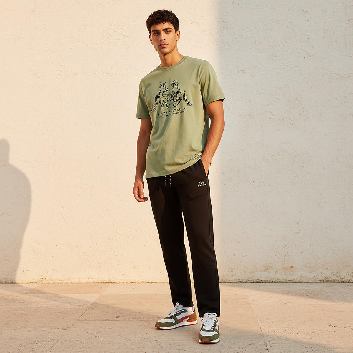 Kappa Men Logo Print T-shirt-men-clothing-sportswearandactivewear-tshirtsandpolos-image-3