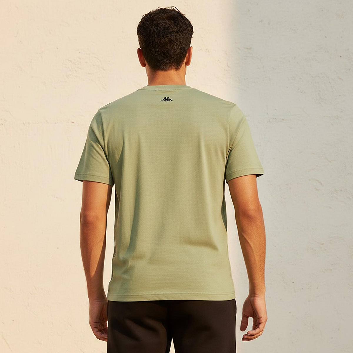 Kappa Men Logo Print T-shirt-men-clothing-sportswearandactivewear-tshirtsandpolos-image-4
