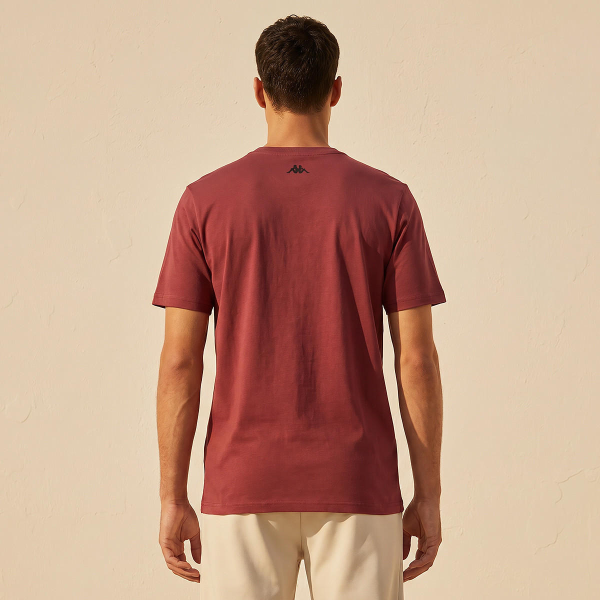 Kappa Men Logo Print T-shirt-men-clothing-sportswearandactivewear-tshirtsandpolos-image-4
