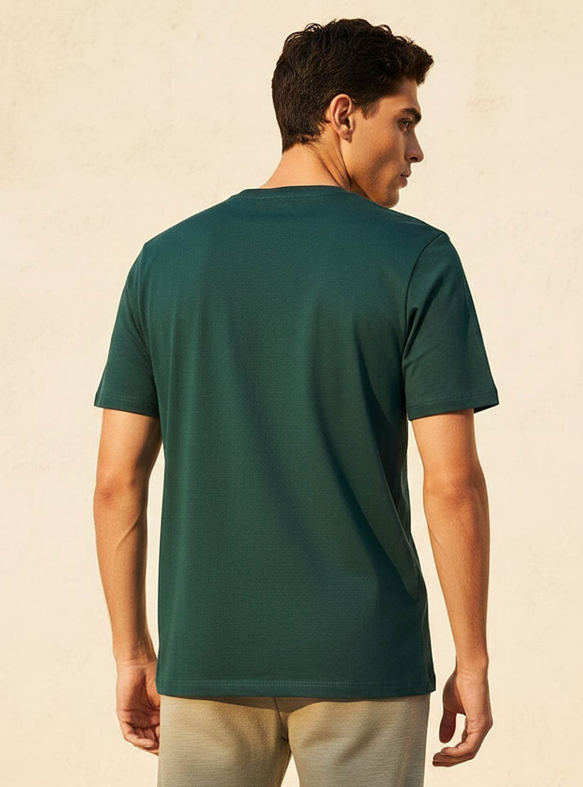 Kappa Men Logo Embroidered Non-stretch T-shirt-men-clothing-sportswearandactivewear-tshirtsandpolos-image-4