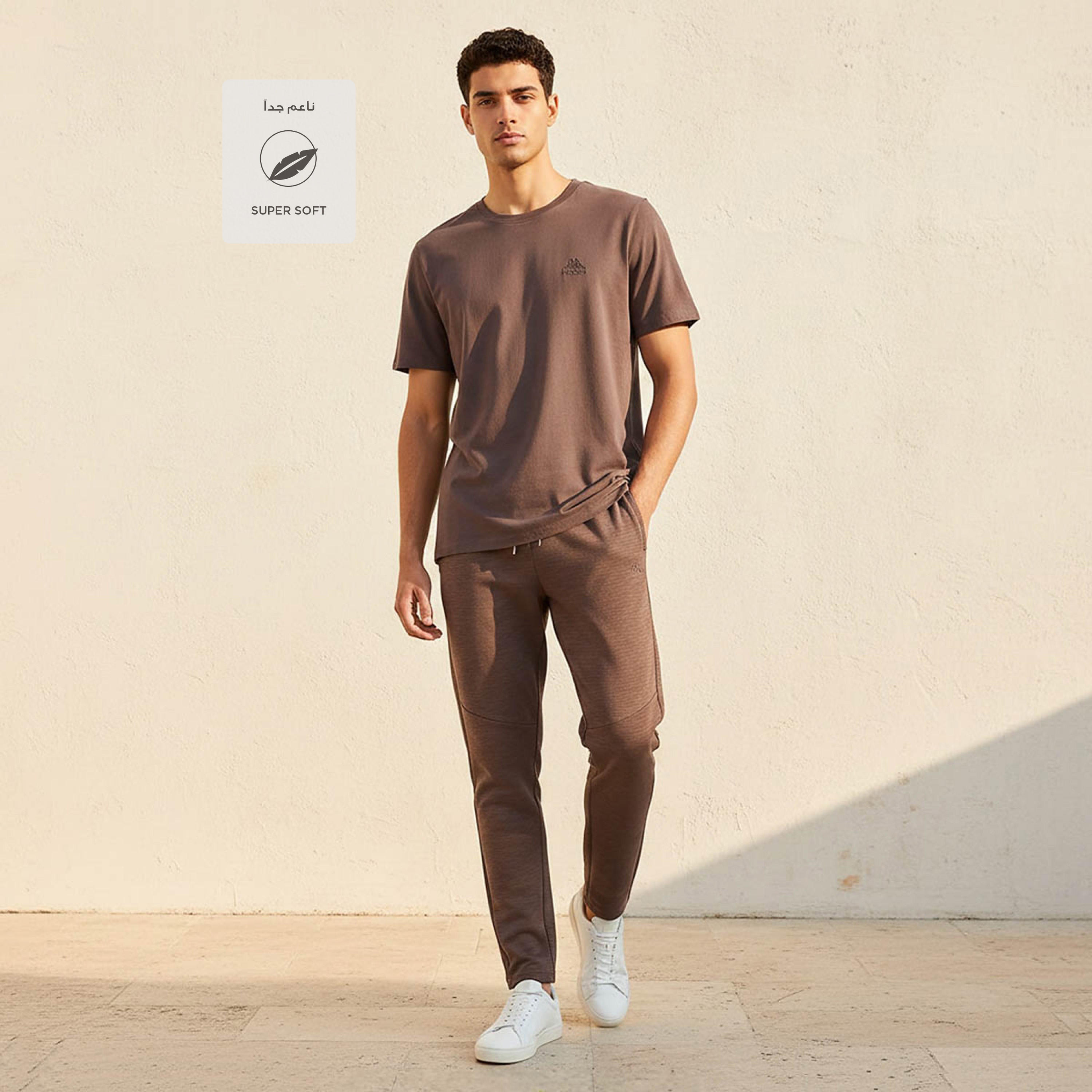 Kappa Men Logo Embroidered Non-stretch T-shirt-men-clothing-sportswearandactivewear-tshirtsandpolos-image-3