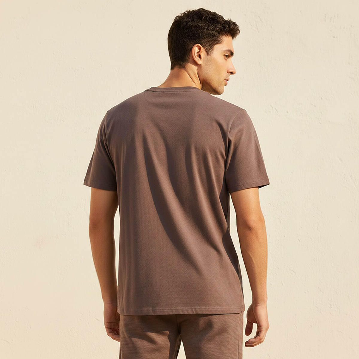 Kappa Men Logo Embroidered Non-stretch T-shirt-men-clothing-sportswearandactivewear-tshirtsandpolos-image-4