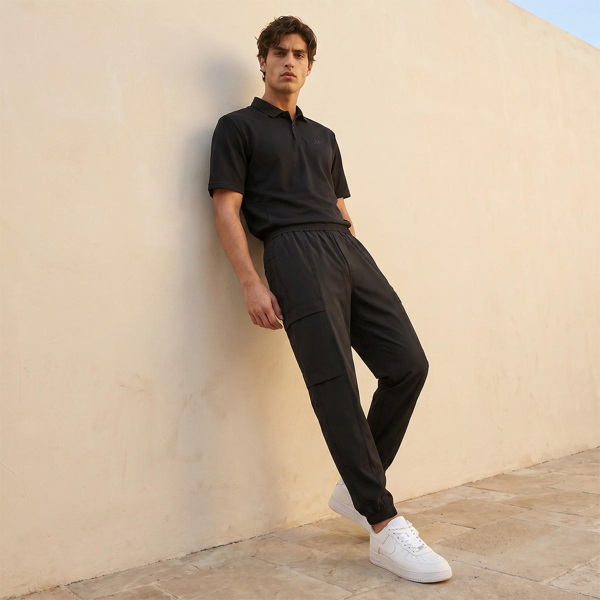 Kappa 2 Way Stretch Cargo Joggers-men-clothing-bottoms-joggers-image-3