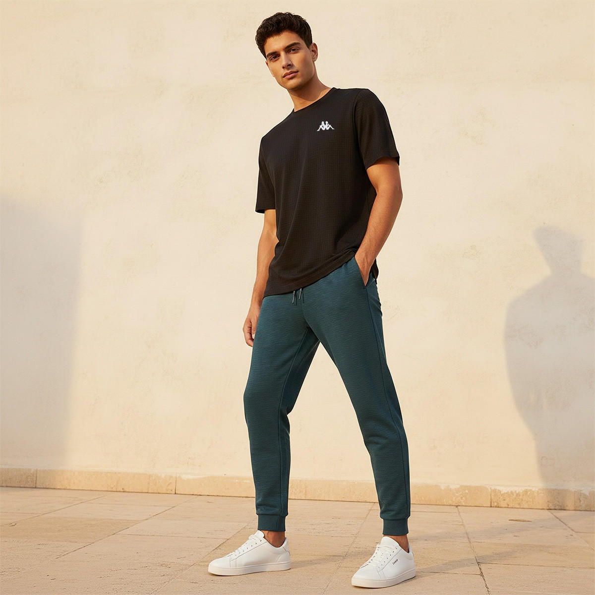 Kappa 2 Way Stretch Textured Performance T-shirt-men-clothing-sportswearandactivewear-tshirtsandpolos-image-6