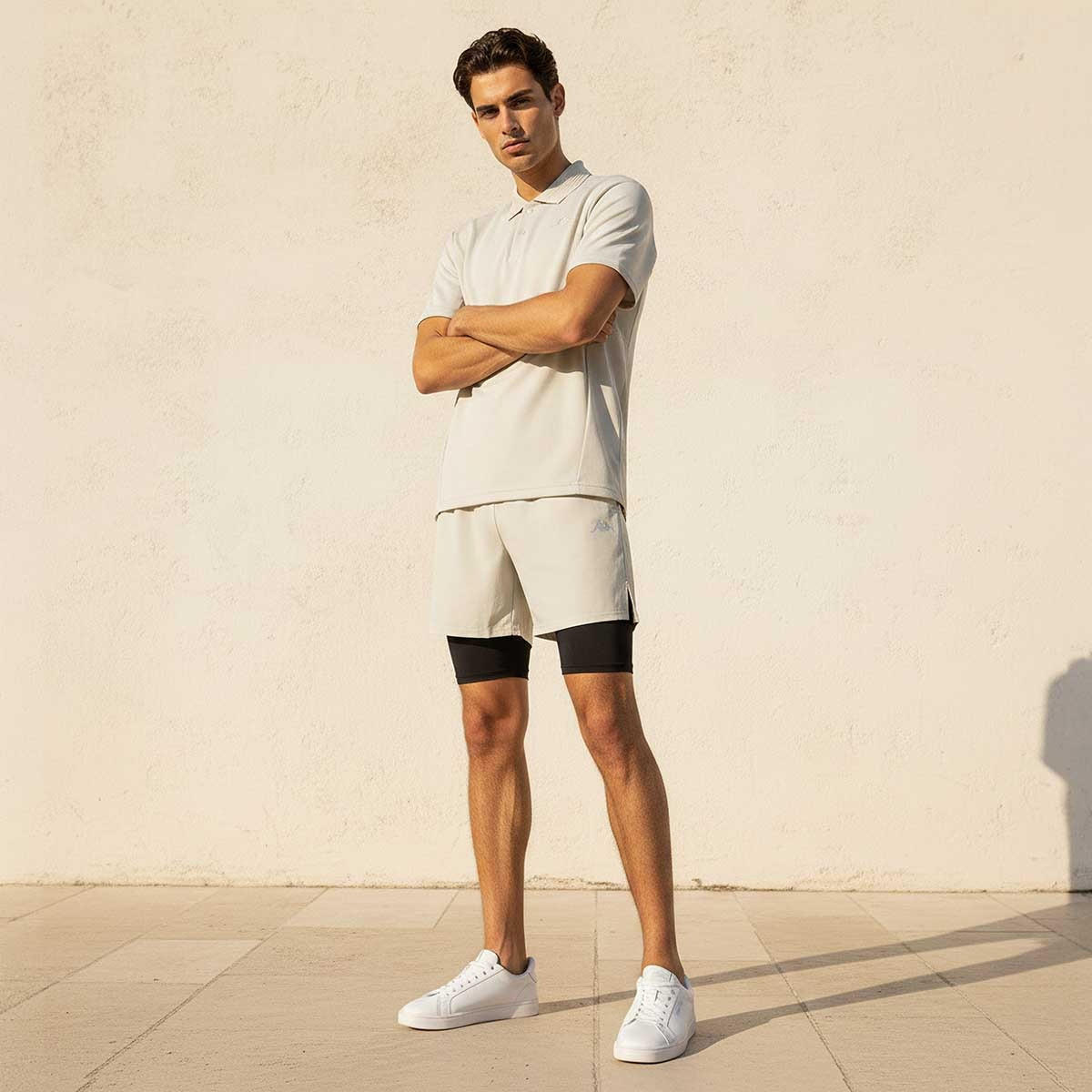Kappa 2-Way Stretch Shorts with Inner Liner-men-clothing-bottoms-shorts-image-3