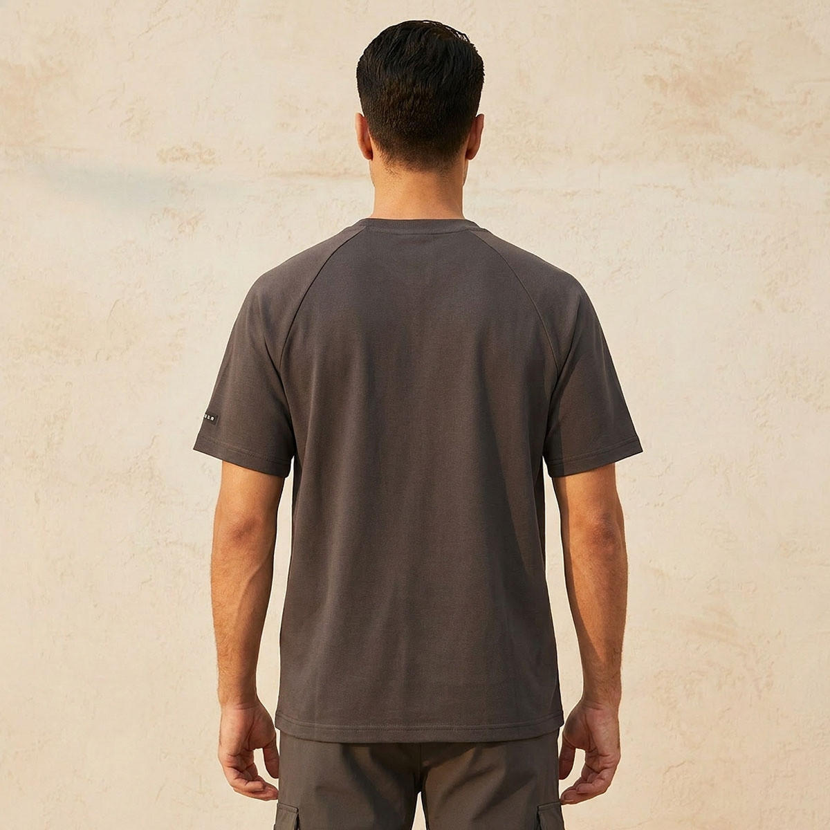 تيشيرت فضفاض رجالي بأكمام راجلان مريحة من لوف بانغولين-men-clothing-sportswearandactivewear-tshirtsandpolos-image-4