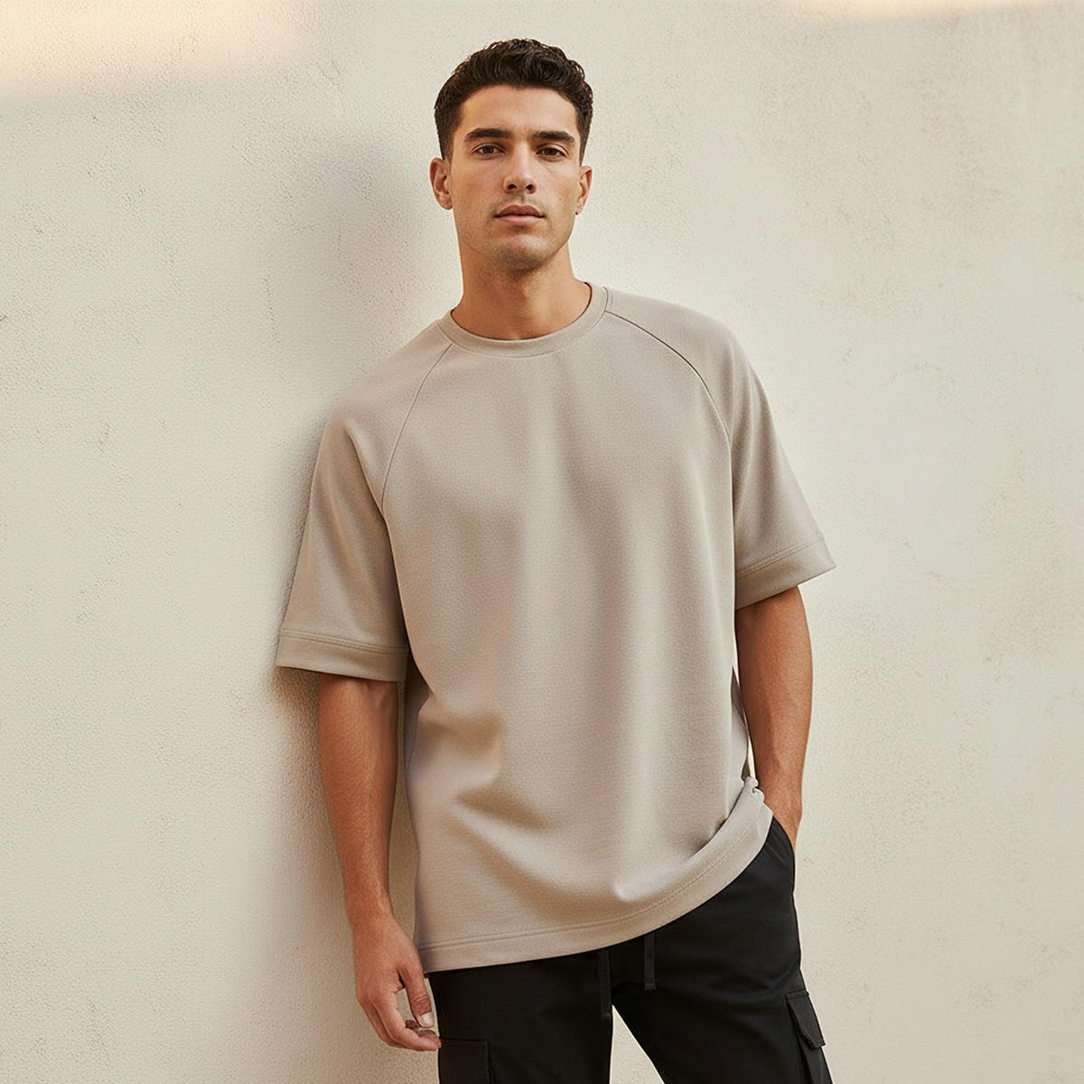 Love Pangolin 4 Way Stretch T-shirt-men-clothing-sportswearandactivewear-tshirtsandpolos-image-1