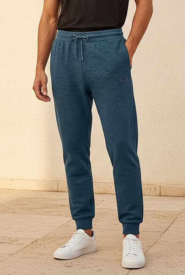 بنطلون جوغر مريح بجيوب عملية وقصة عادية من كابا-sports-men-clothing-bottoms-image-1