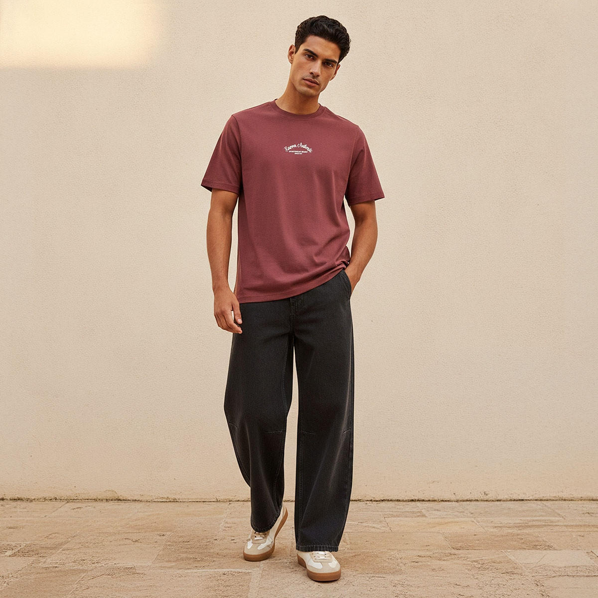 Kappa Logo Print T-shirt-men-clothing-sportswearandactivewear-tshirtsandpolos-image-3
