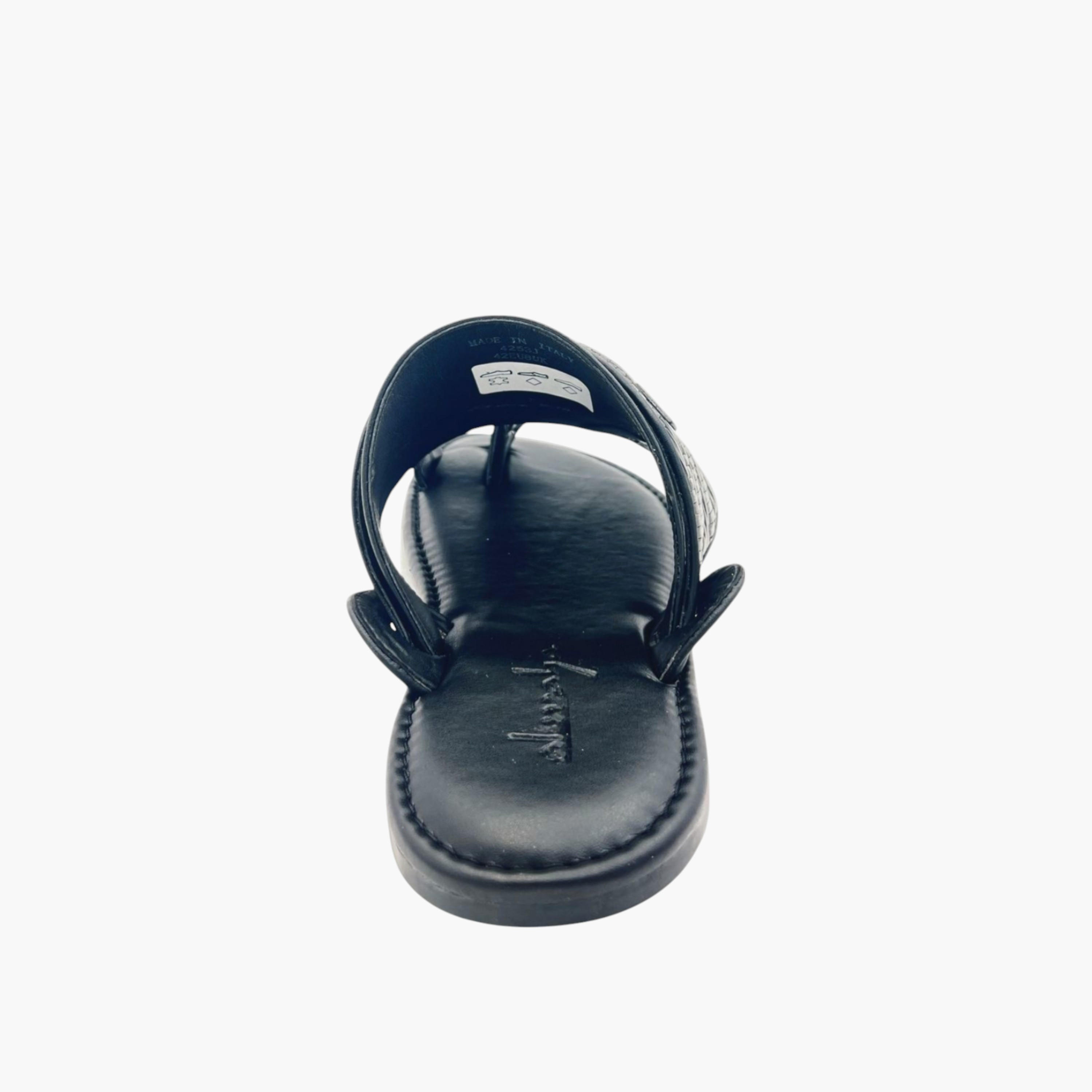 صندل عربي بارز الملمس سهل الارتداء بحلقة إصبع من الواحة-men-shoes-sandals-image-3