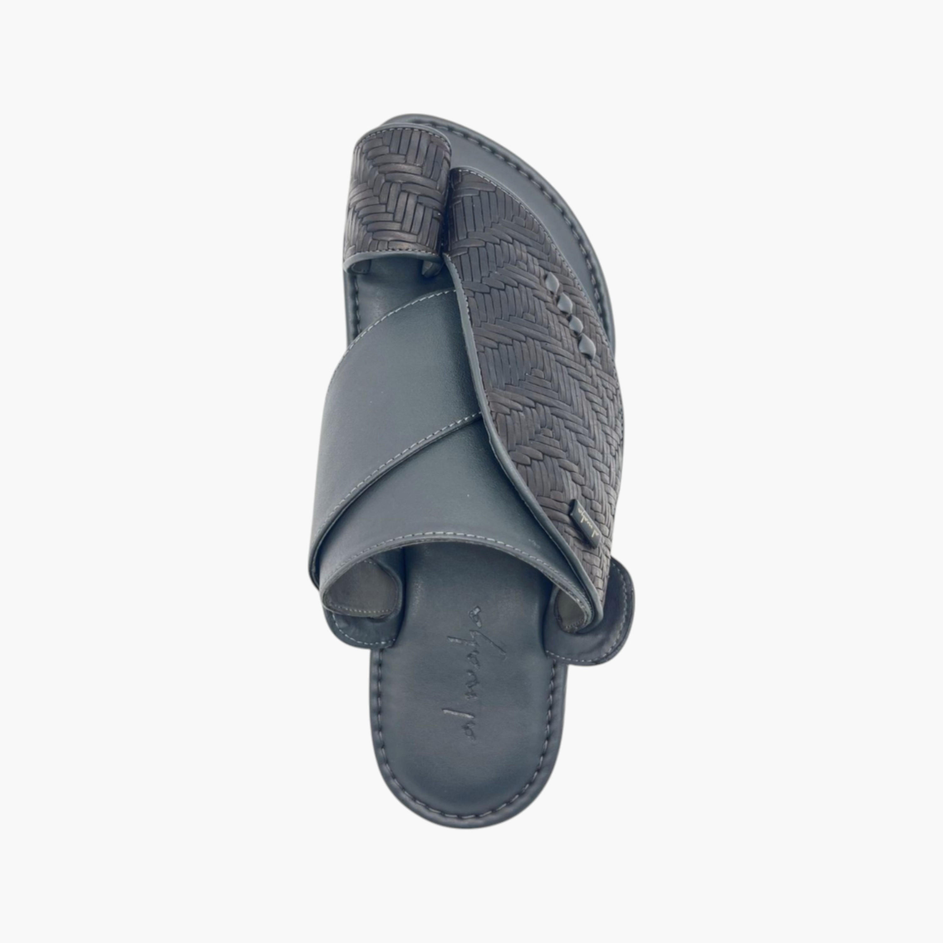 صندل عربي بارز الملمس سهل الارتداء بحلقة إصبع من الواحة-men-shoes-sandals-image-2