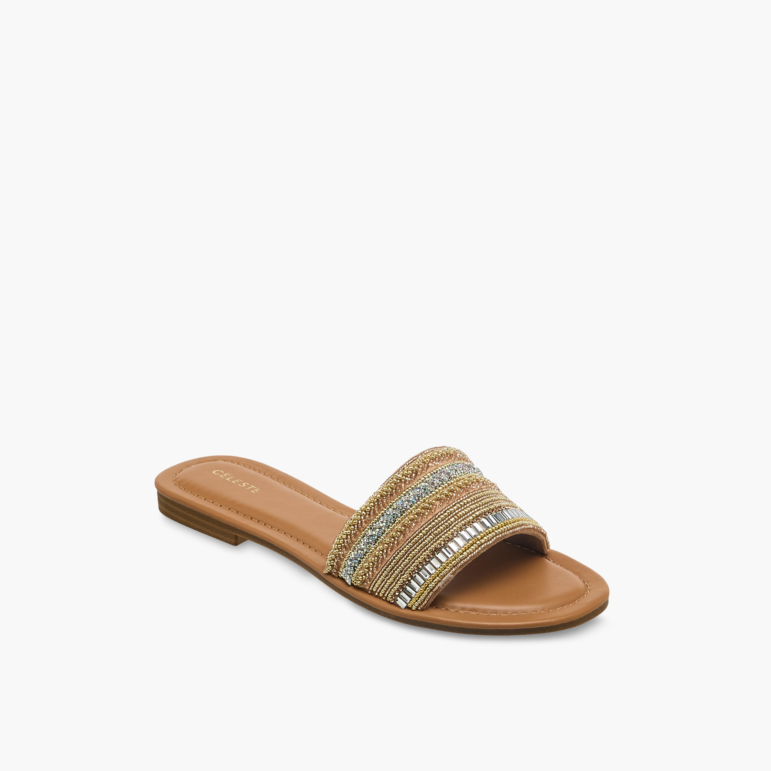 Celeste Women Slip-On Sandals-women-shoes-flats-sandals-image-2