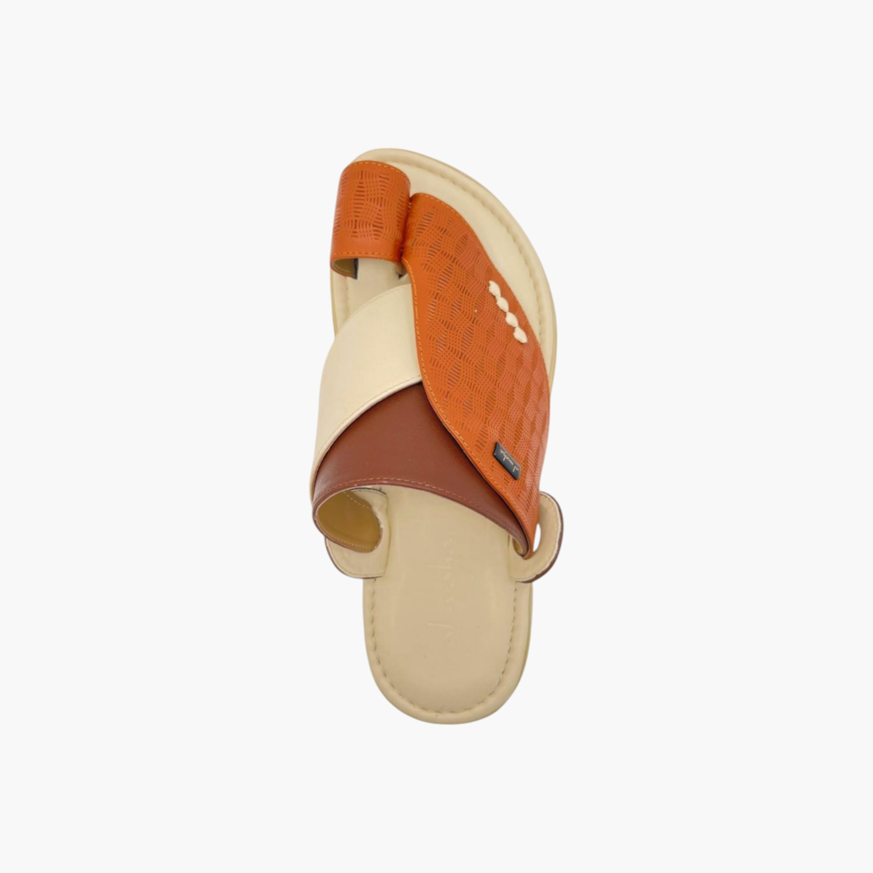 Al Waha Panelled Slip-On Arabic Sandals-men-shoes-sandals-image-3