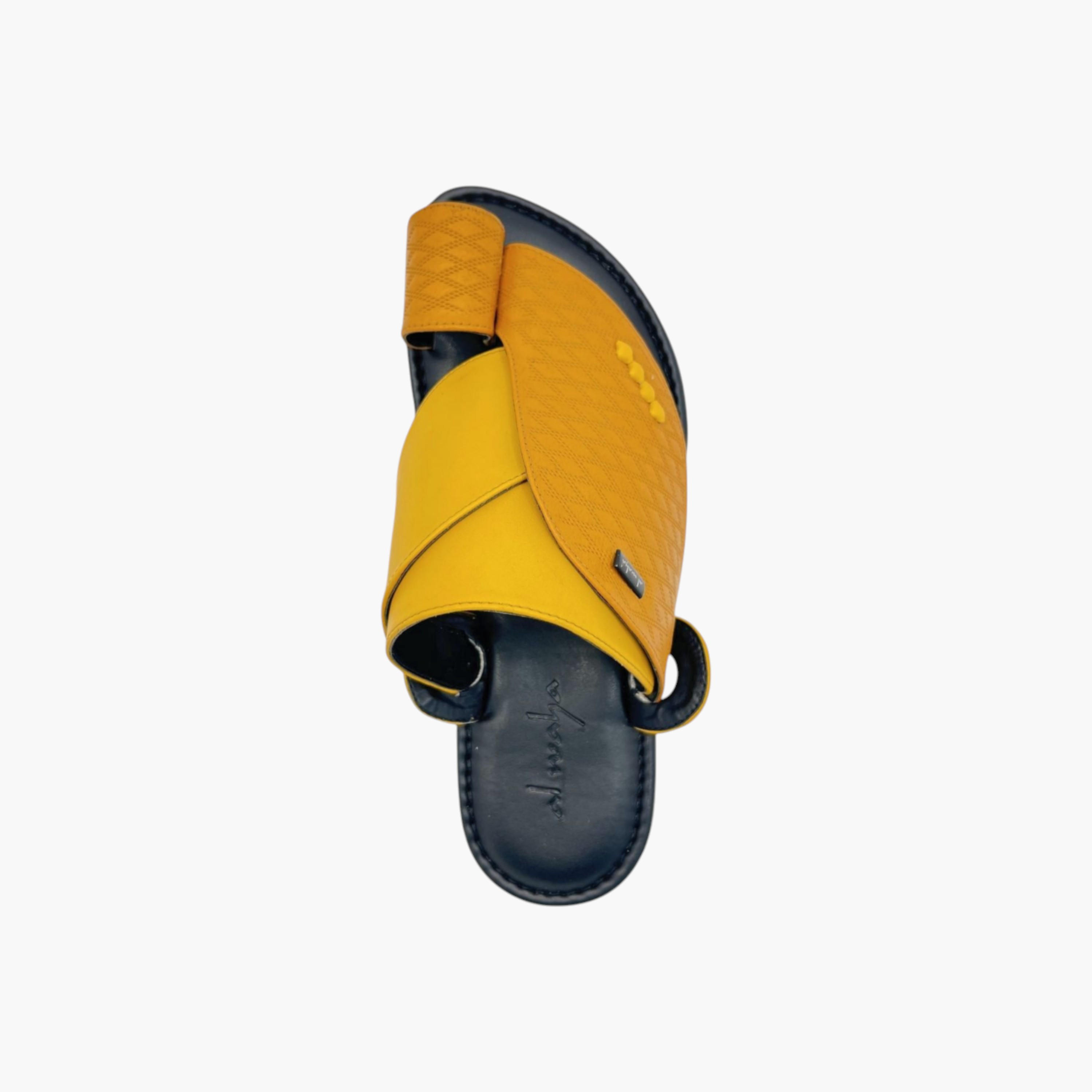 Al Waha Panelled Slip-On Arabic Sandals-men-shoes-sandals-image-3