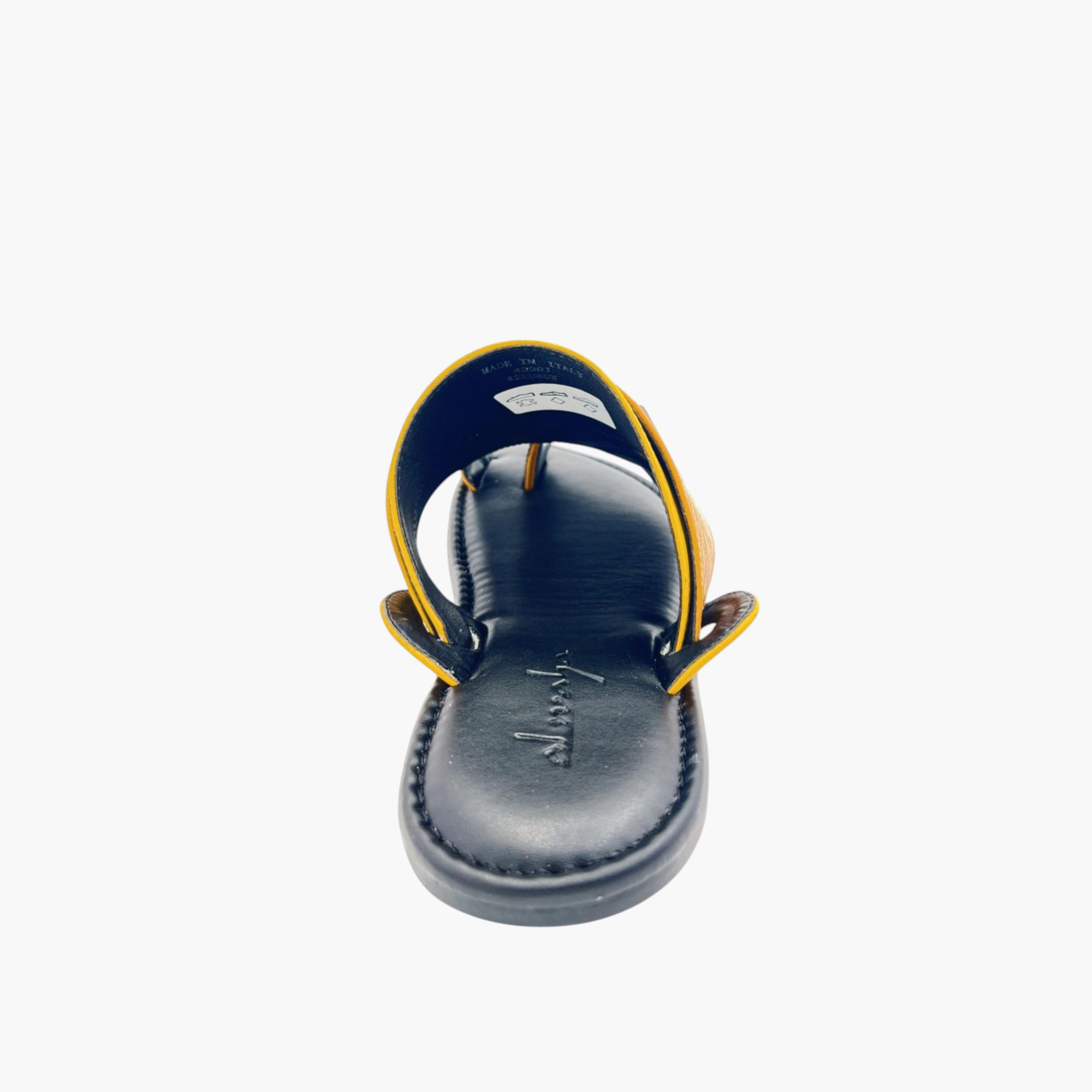 Al Waha Panelled Slip-On Arabic Sandals-men-shoes-sandals-image-4