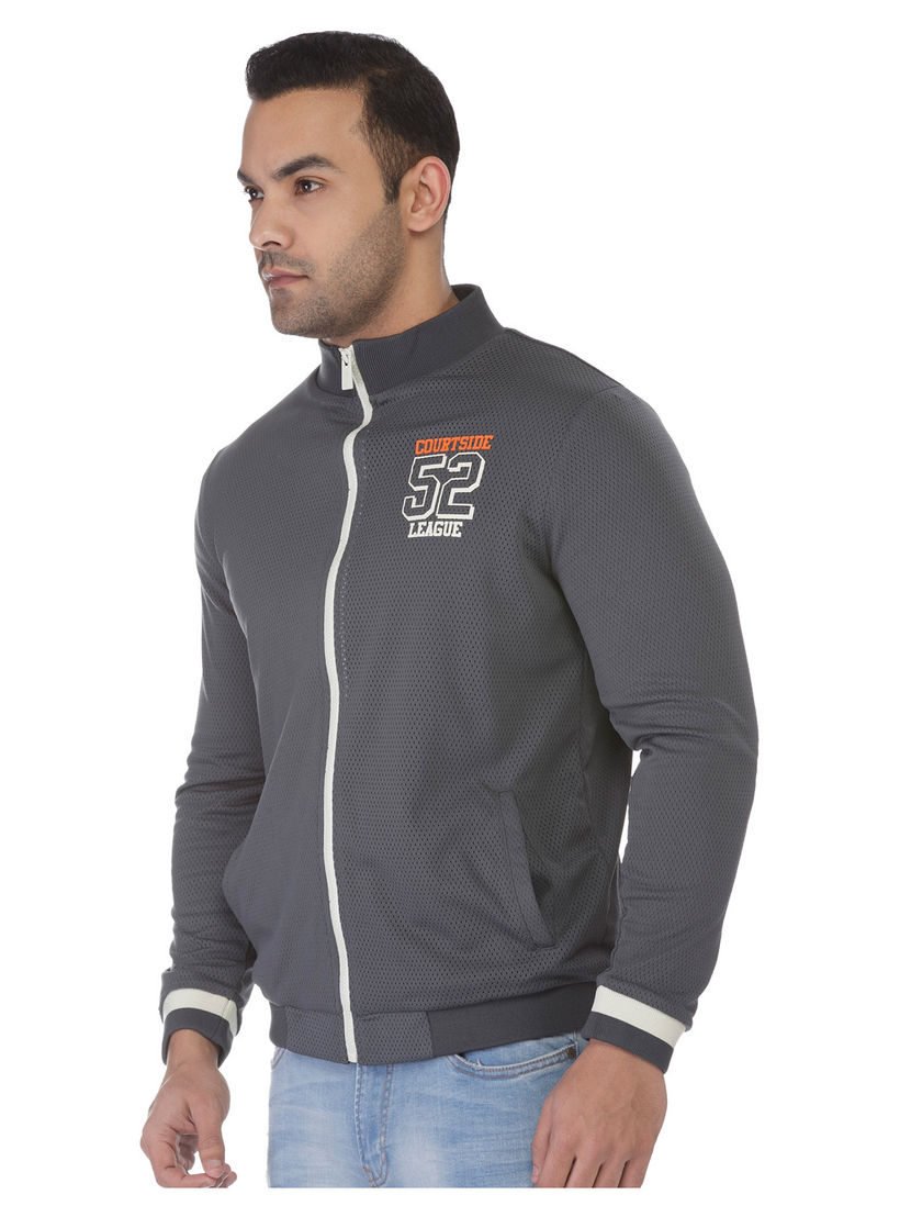 Solid Colour Textured Jacket-men-winterwear-hoodiesandsweatshirts-image-3