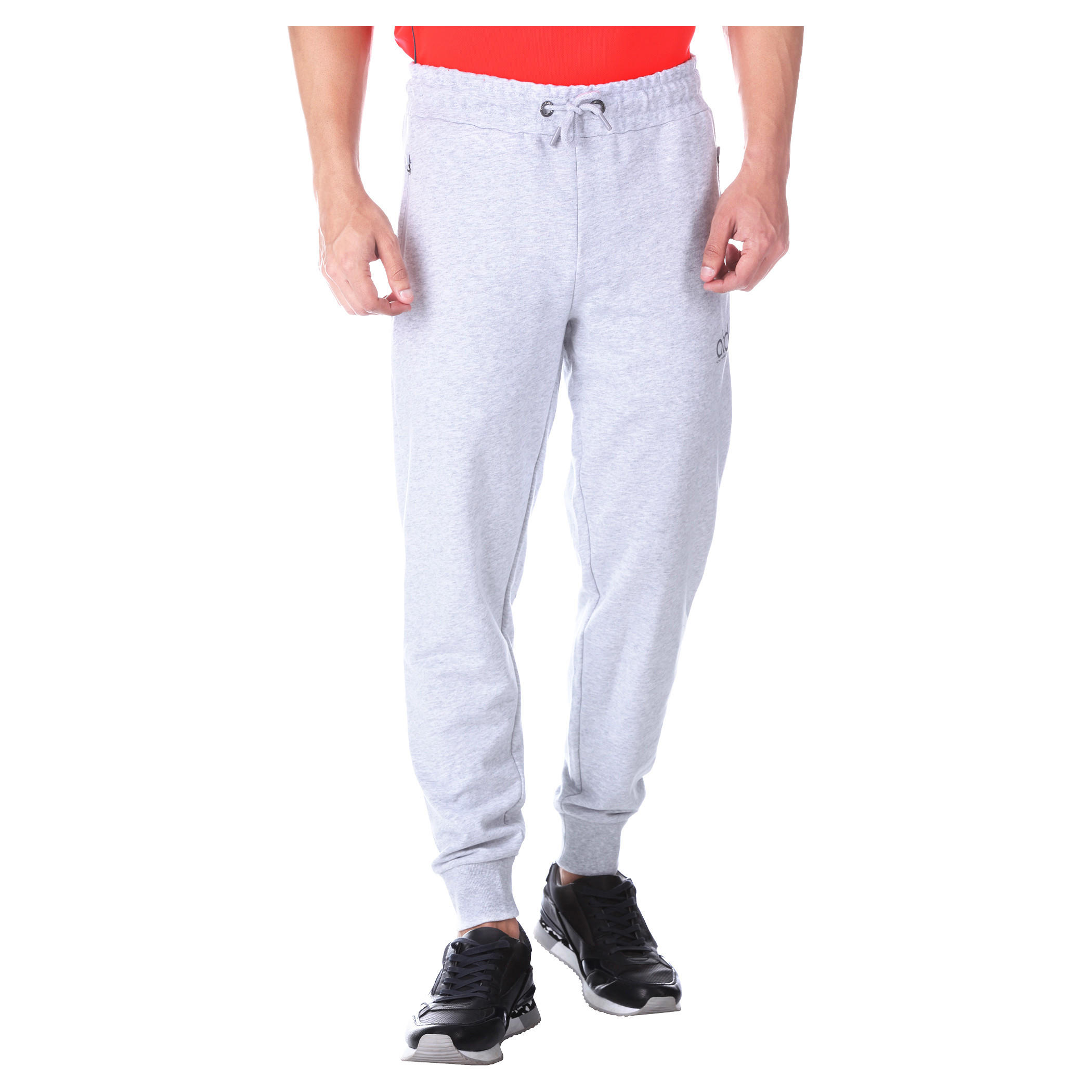 Melange Cuffed Jog Pants-men-clothing-sportswearandactivewear-bottoms-image-1