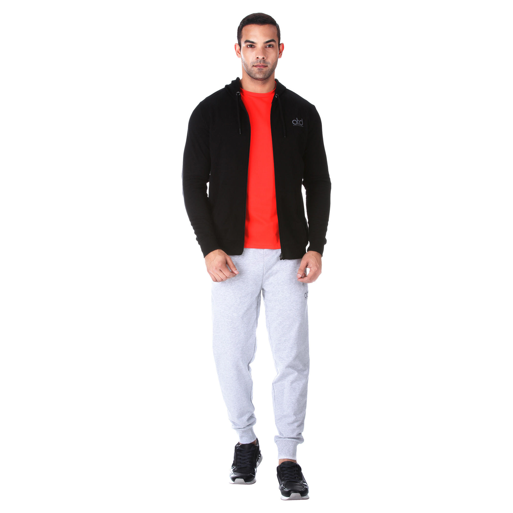 Melange Cuffed Jog Pants-men-clothing-sportswearandactivewear-bottoms-image-5