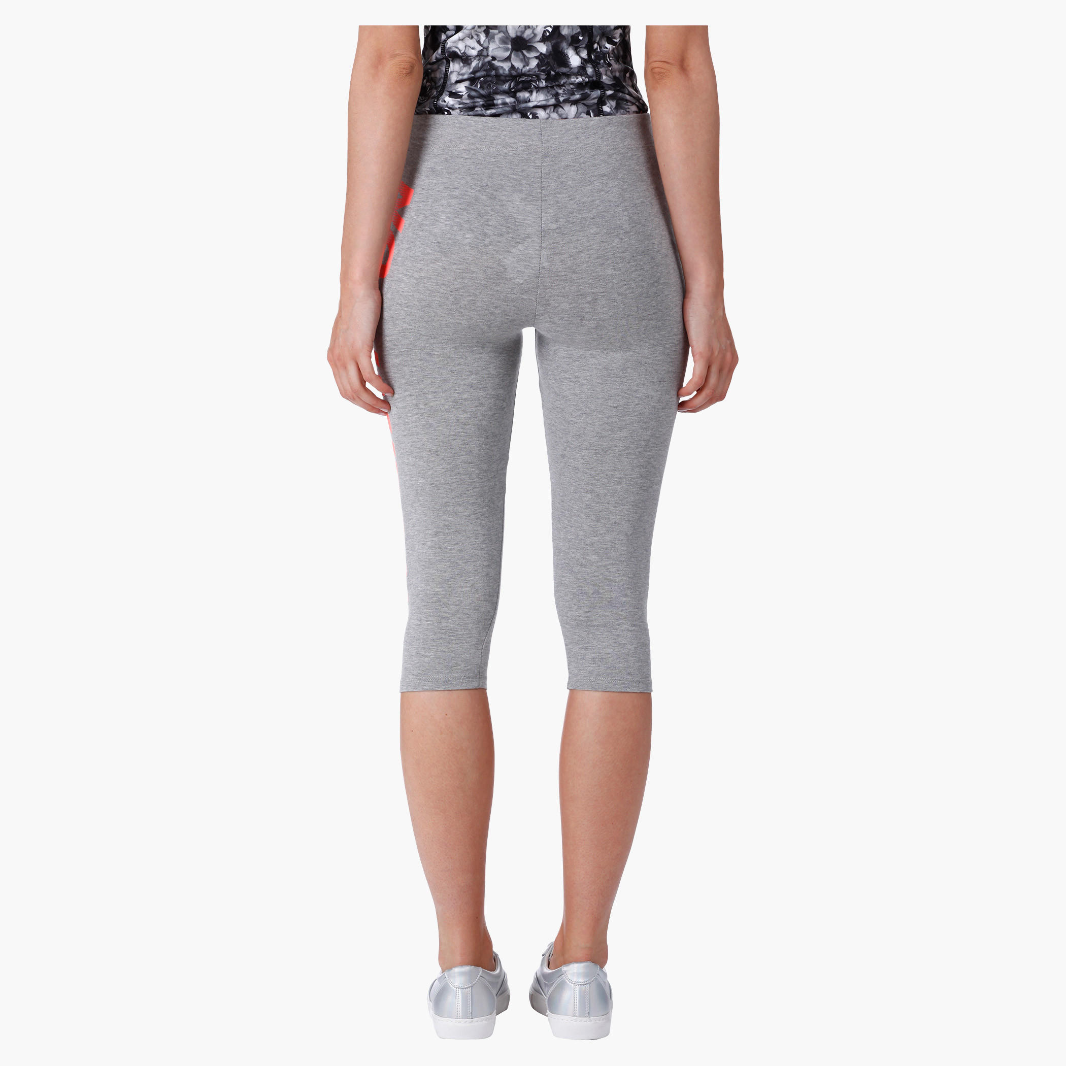 Printed 3/4th Length Pants in Regular Fit-women-clothing-bottoms-leggings-image-4