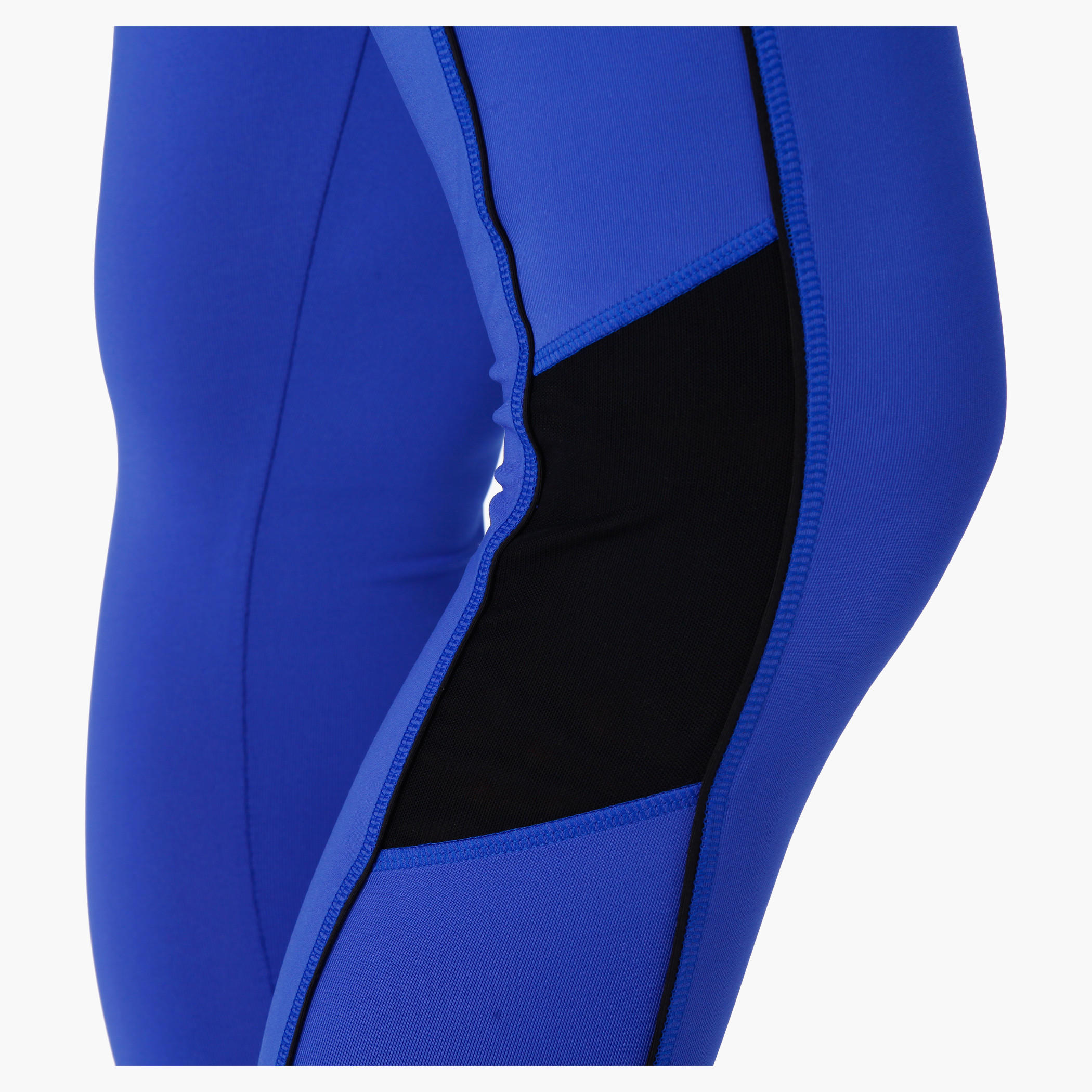Cut and Sew Leggings with Contrast Mesh Inserts in Regular Fit-women-clothing-sportswearandactivewear-bottoms-image-7