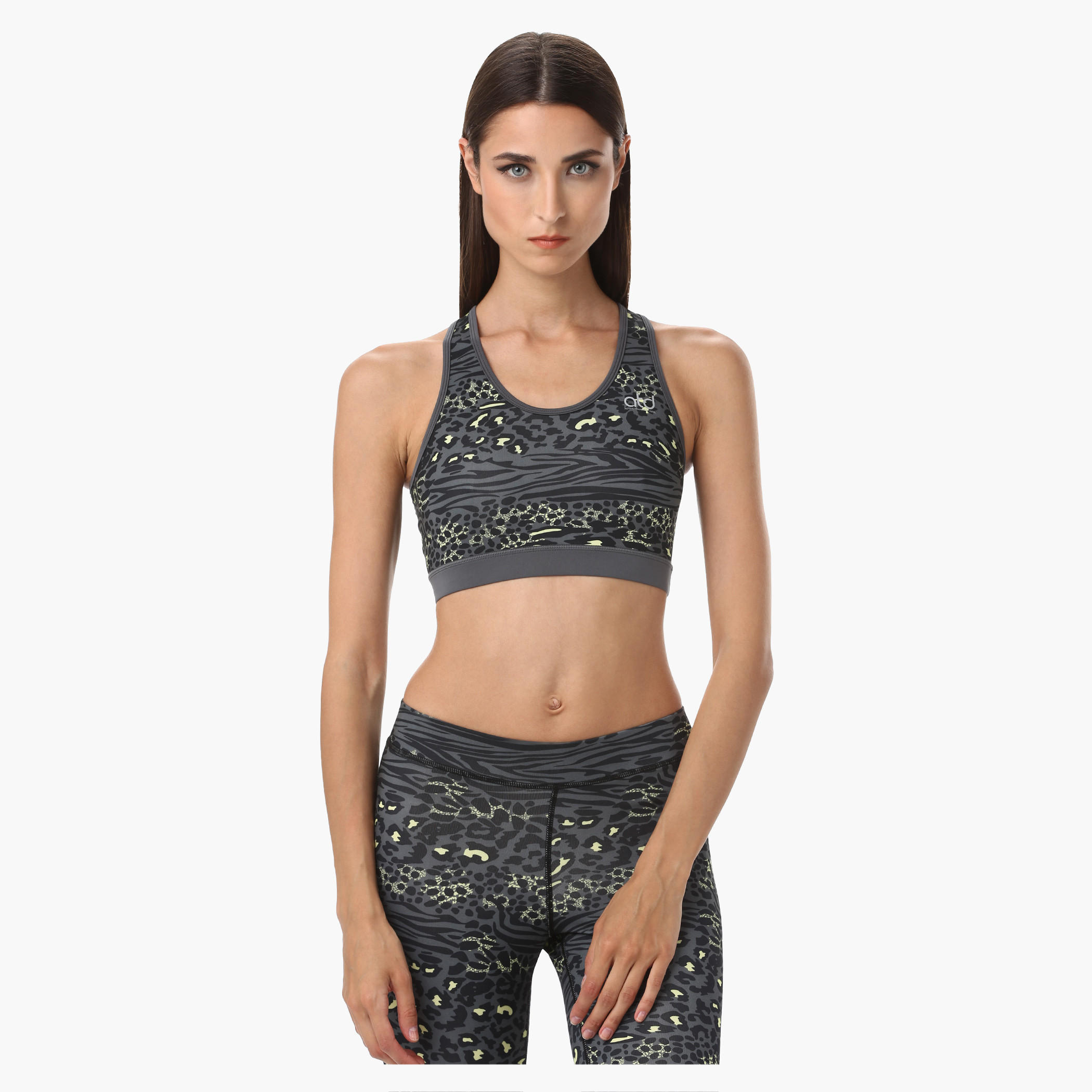 Printed Sports Bra with Round Neck-sports-women-clothing-sportsbras-image-1