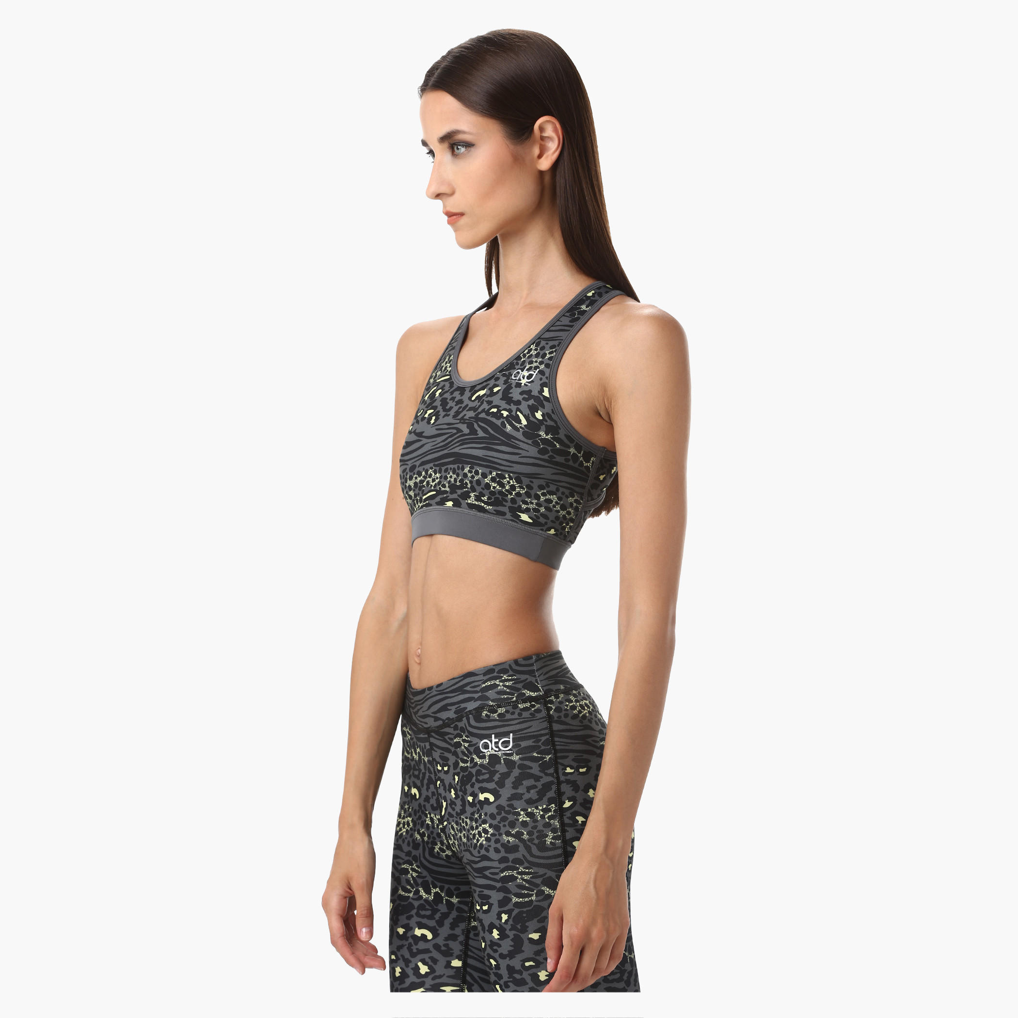 Printed Sports Bra with Round Neck-sports-women-clothing-sportsbras-image-3