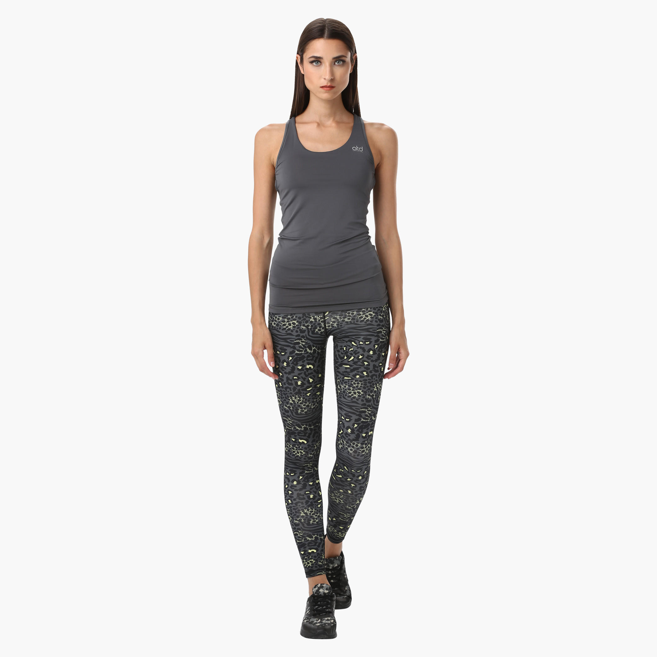 Printed Leggings in Regular Fit-women-clothing-sportswearandactivewear-bottoms-image-1