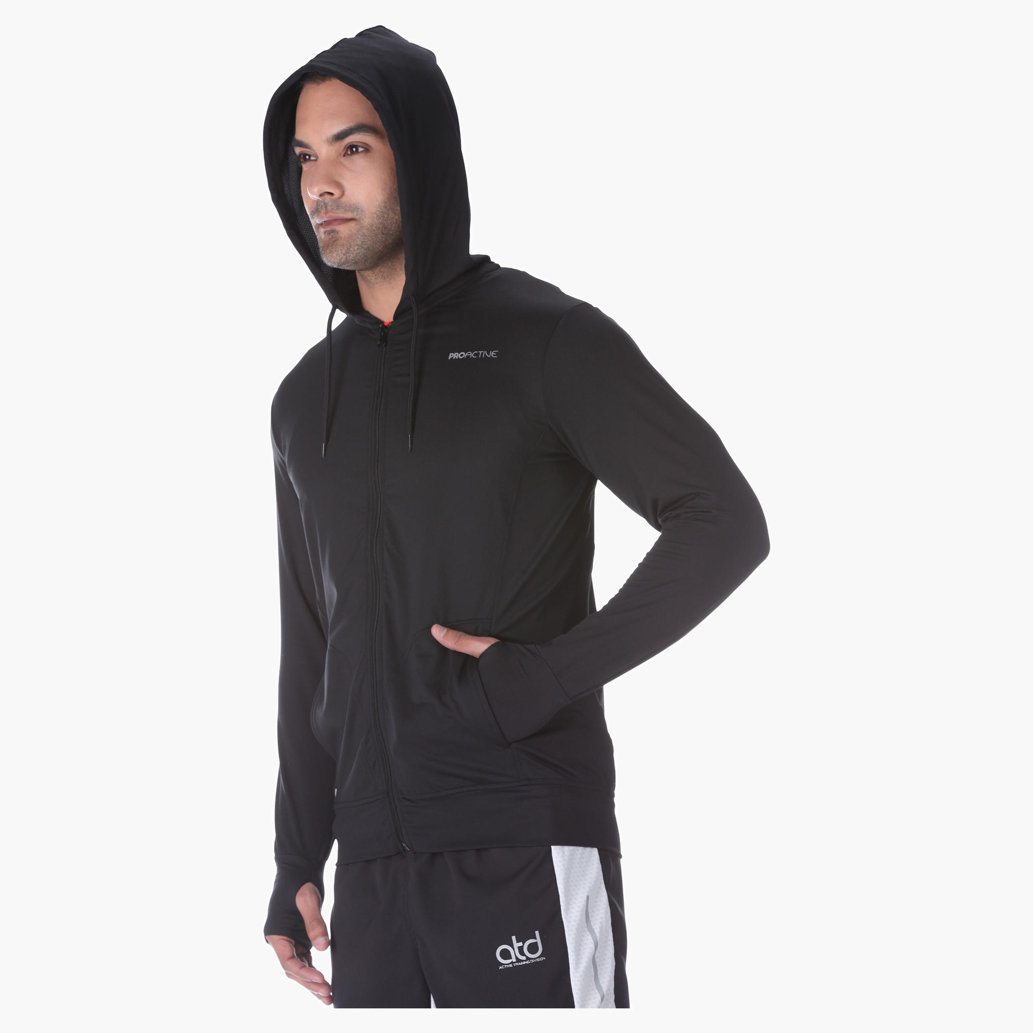 Long Sleeves Hooded Jacket-men-winterwear-hoodiesandsweatshirts-image-3
