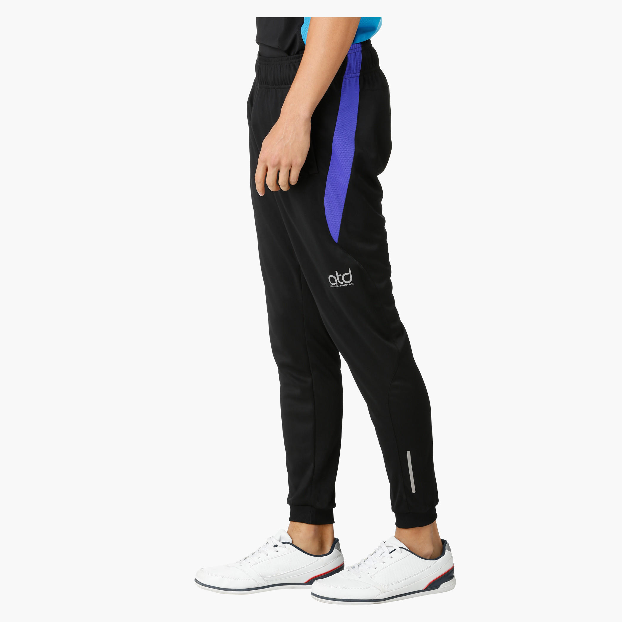 Solid Color Cuffed Jog Pants-men-clothing-bottoms-joggers-image-3