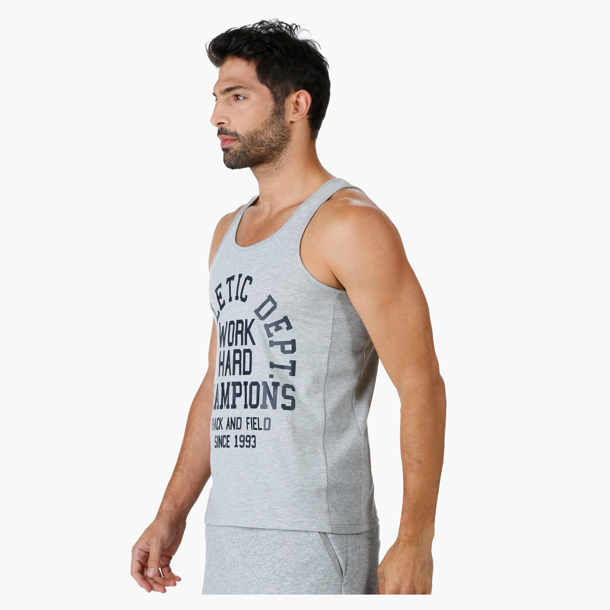 Printed Tank Top with Round Neck in Regular Fit-men-clothing-tshirtsandpolos-vests-image-3