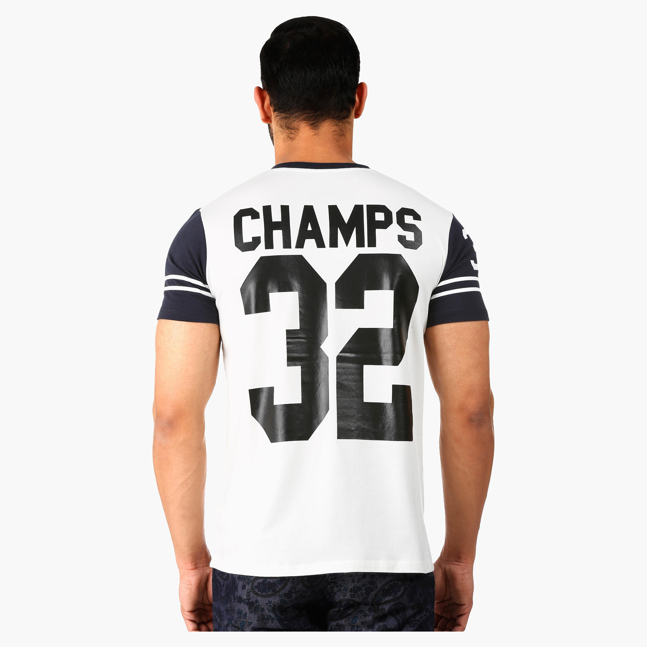 Printed Crew Neck T-Shirt with Short Sleeves in Regular Fit-men-clothing-tshirtsandpolos-tshirts-image-7