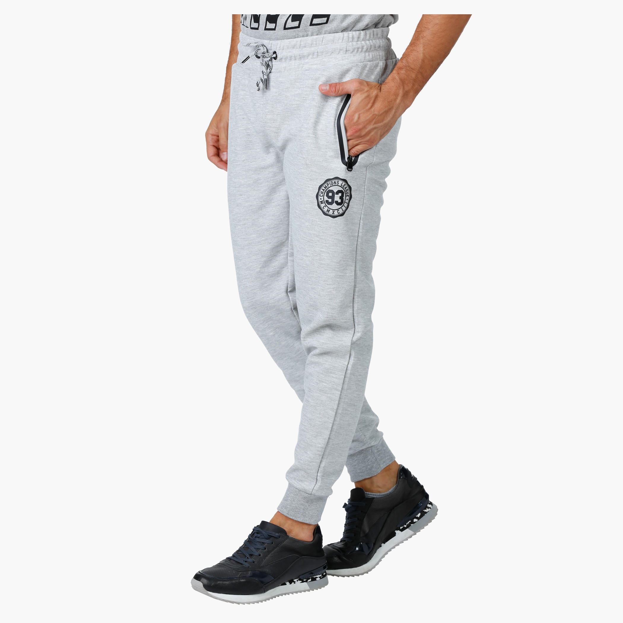 Melange Jog Pants with Zipper Pocket-men-clothing-sportswearandactivewear-bottoms-image-3