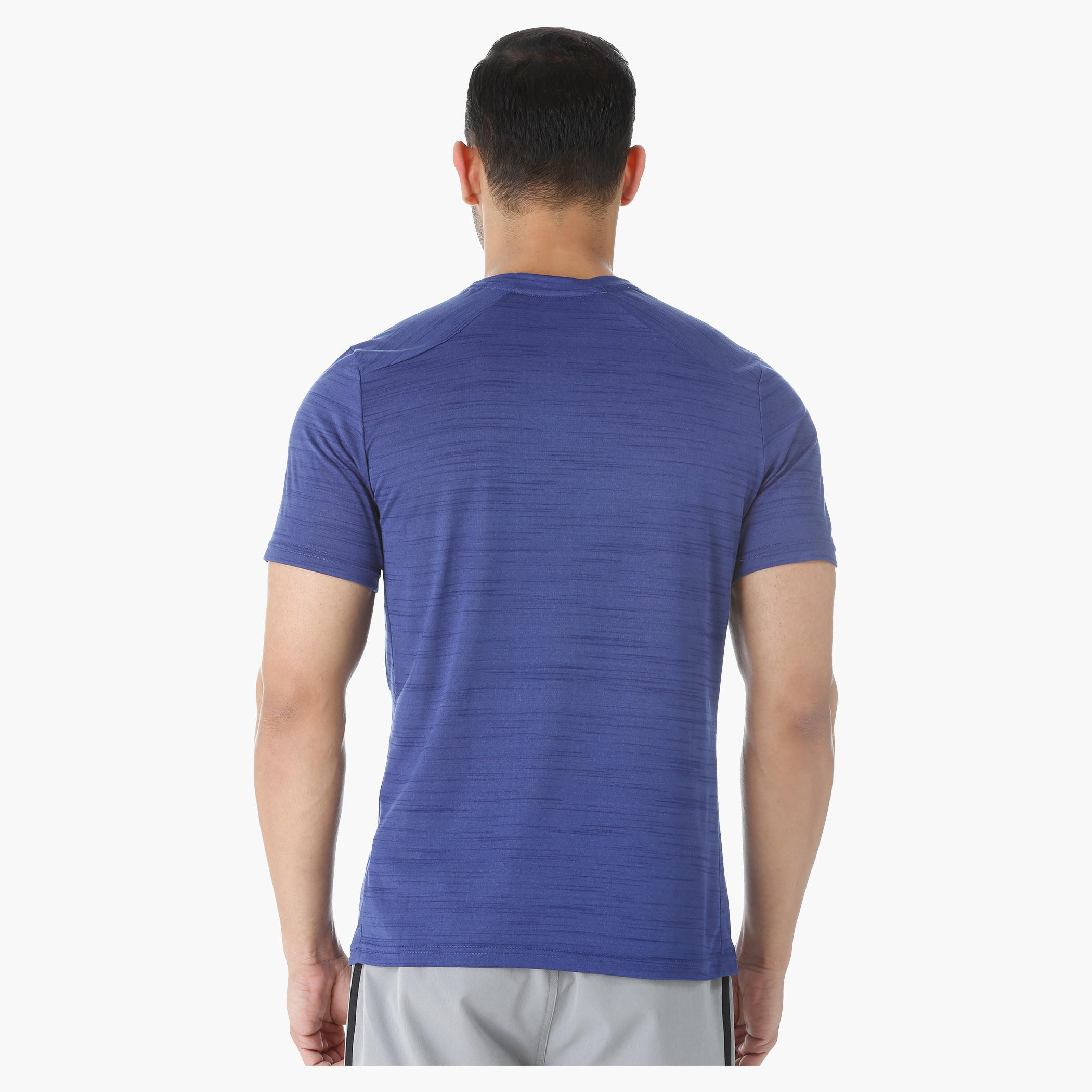 Solid Colour T-shirt with Crew Neck-men-clothing-sportswearandactivewear-tshirtsandpolos-image-4