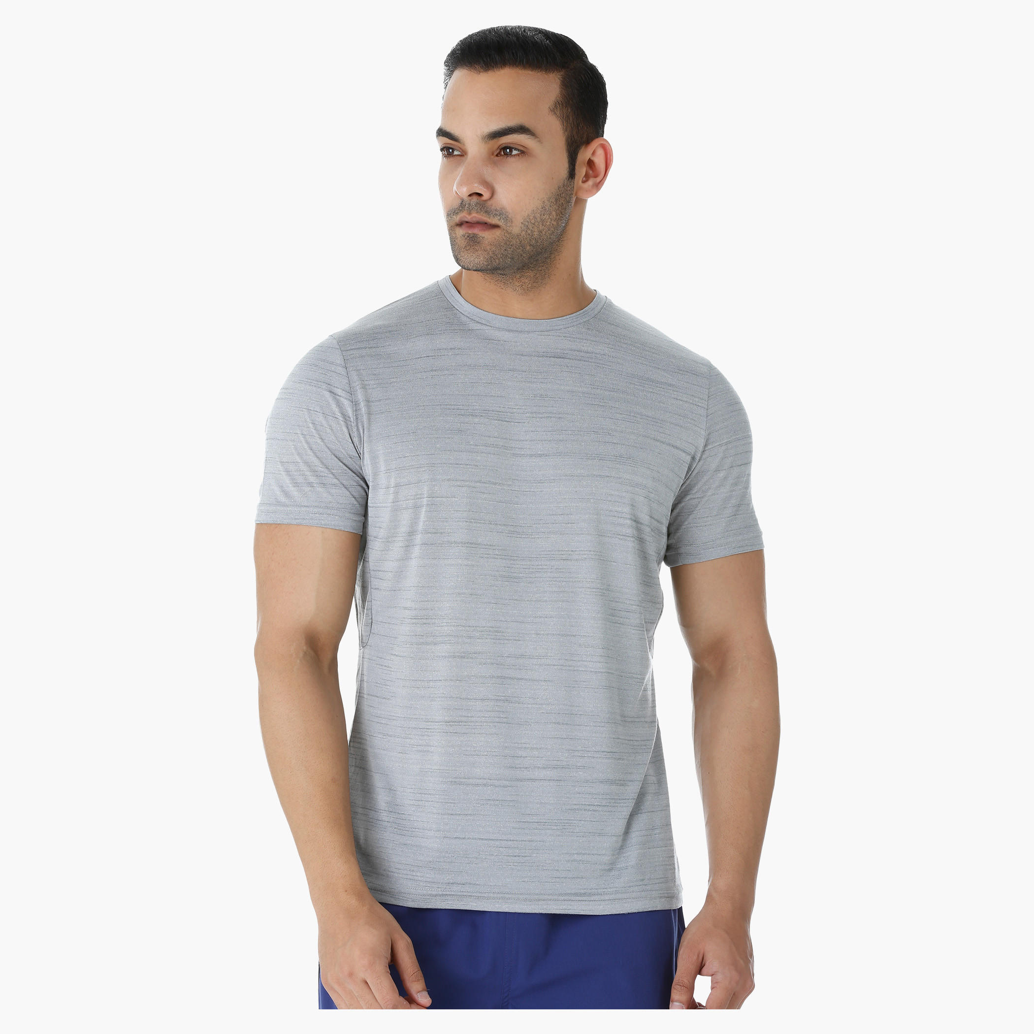 Solid Colour T-shirt with Crew Neck-men-clothing-sportswearandactivewear-tshirtsandpolos-image-11