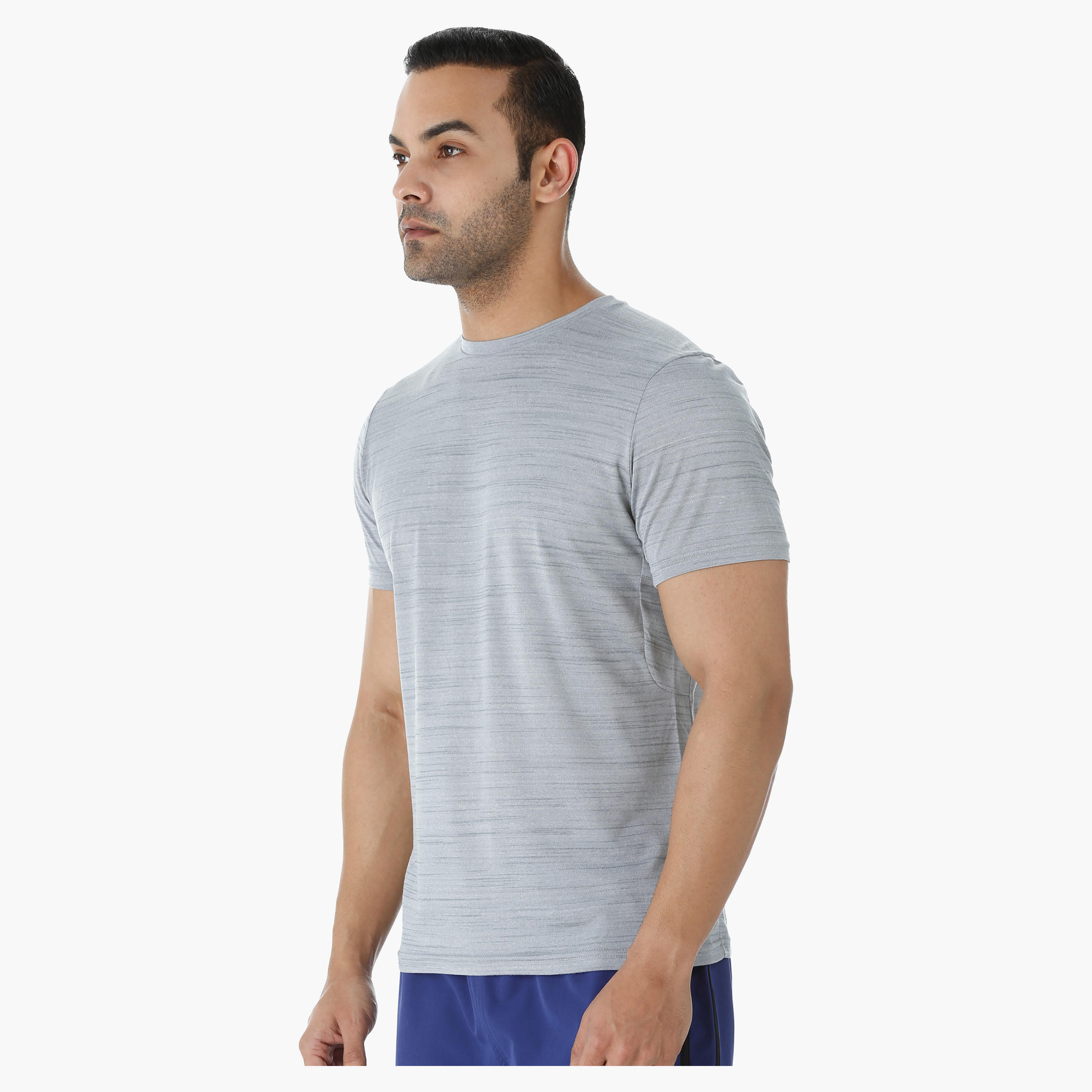 Solid Colour T-shirt with Crew Neck-men-clothing-sportswearandactivewear-tshirtsandpolos-image-13
