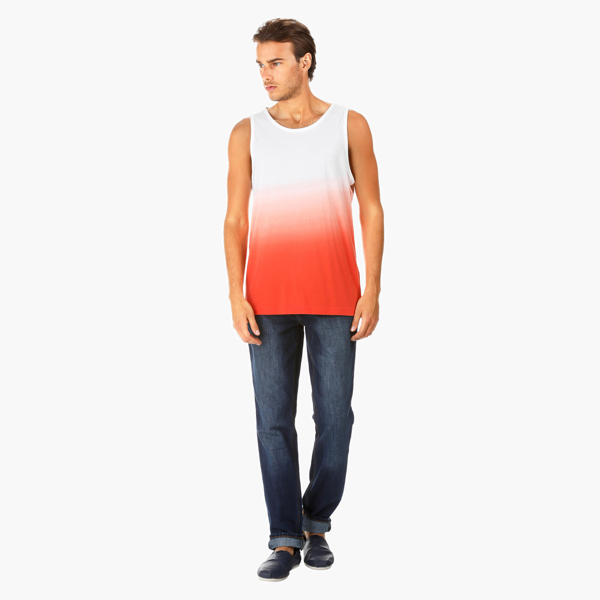 Dual-tone T-shirt-men-clothing-tshirtsandpolos-vests-image-1