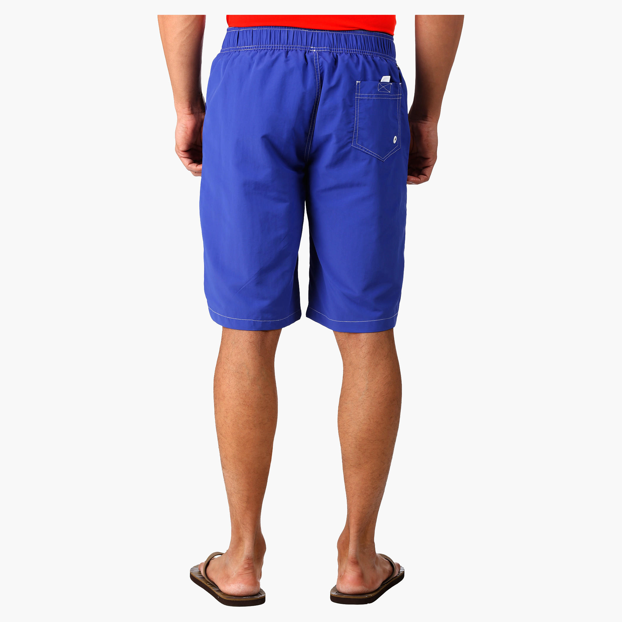 Boardshorts with Elasticated Waistband in Regular Fit-men-clothing-bottoms-shorts-image-2