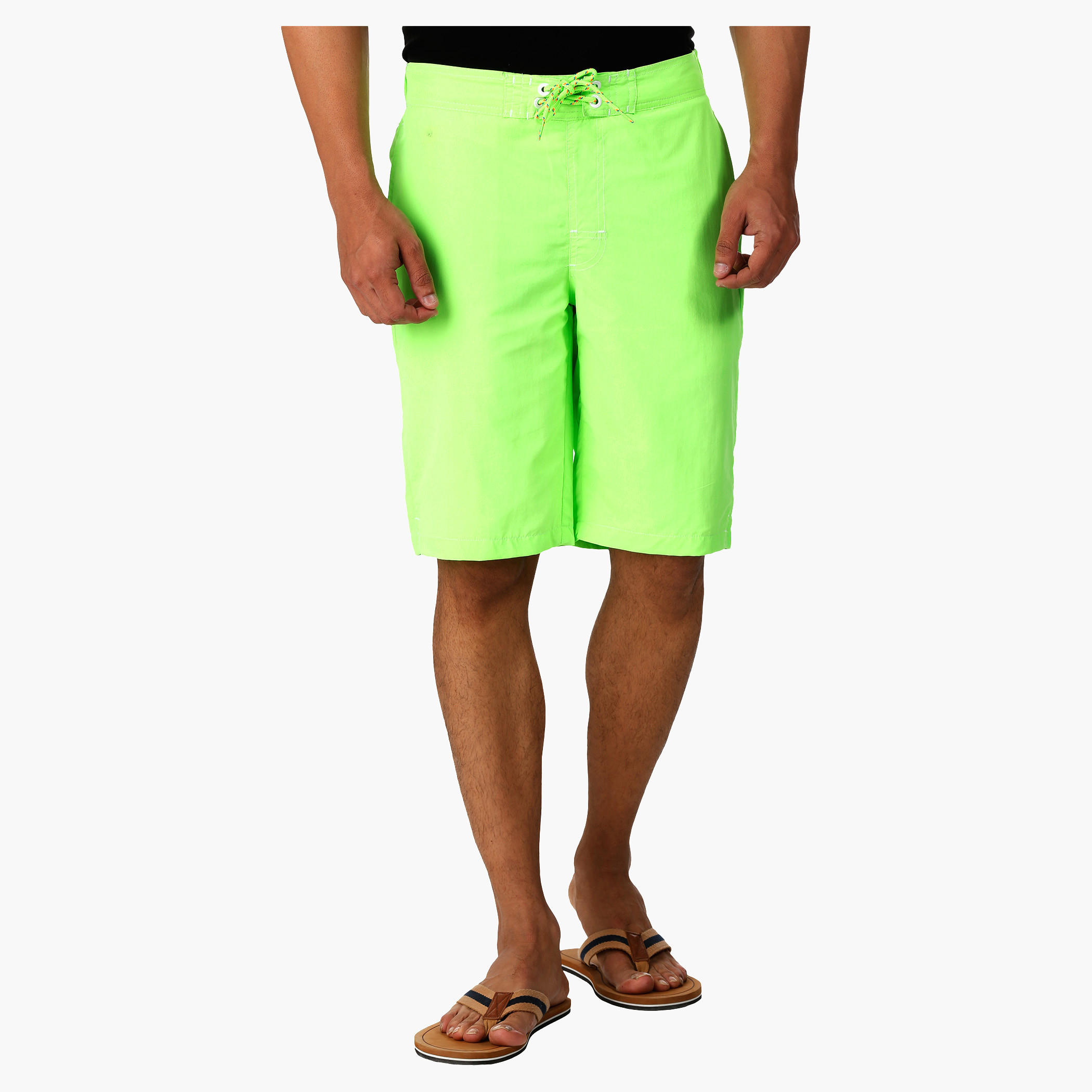 Boardshorts with Elasticated Waistband in Regular Fit-men-clothing-bottoms-shorts-image-6