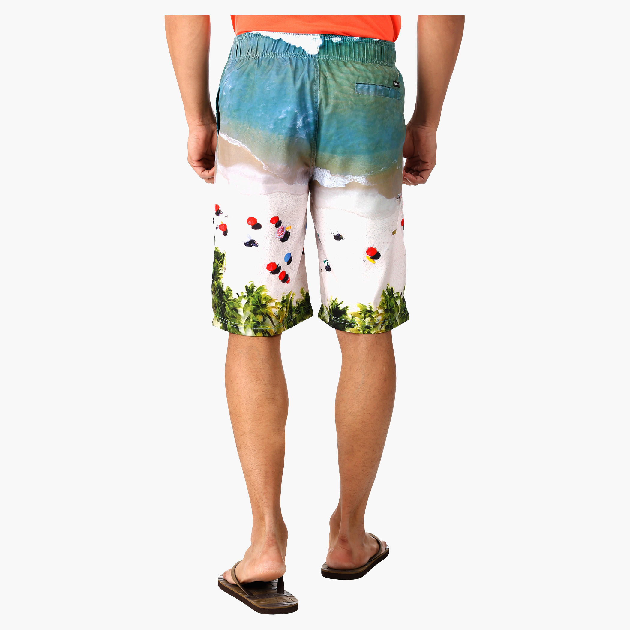 Printed Boardshorts with Back Lip Pocket in Regular Fit-men-clothing-bottoms-shorts-image-2