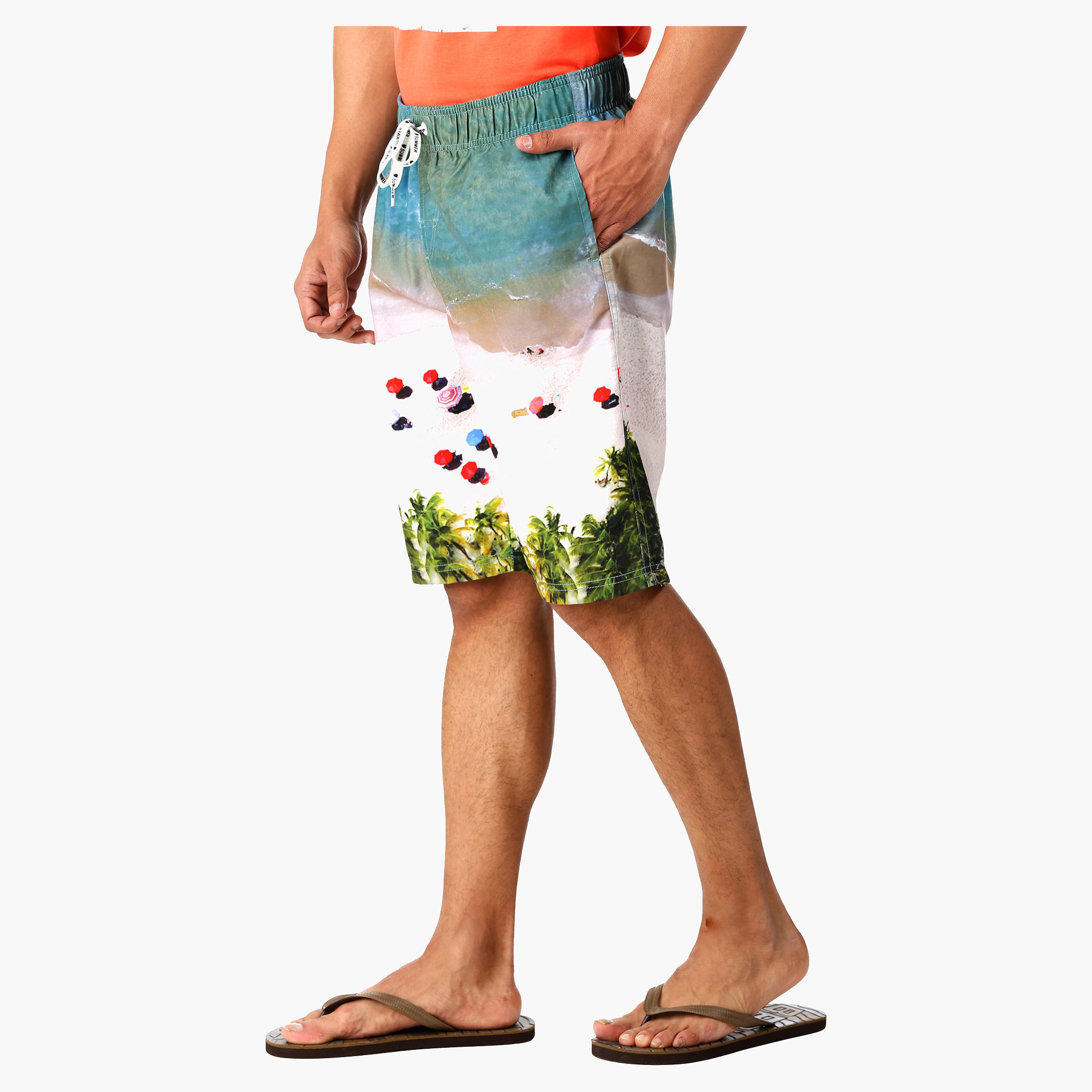 Printed Boardshorts with Back Lip Pocket in Regular Fit-men-clothing-bottoms-shorts-image-3