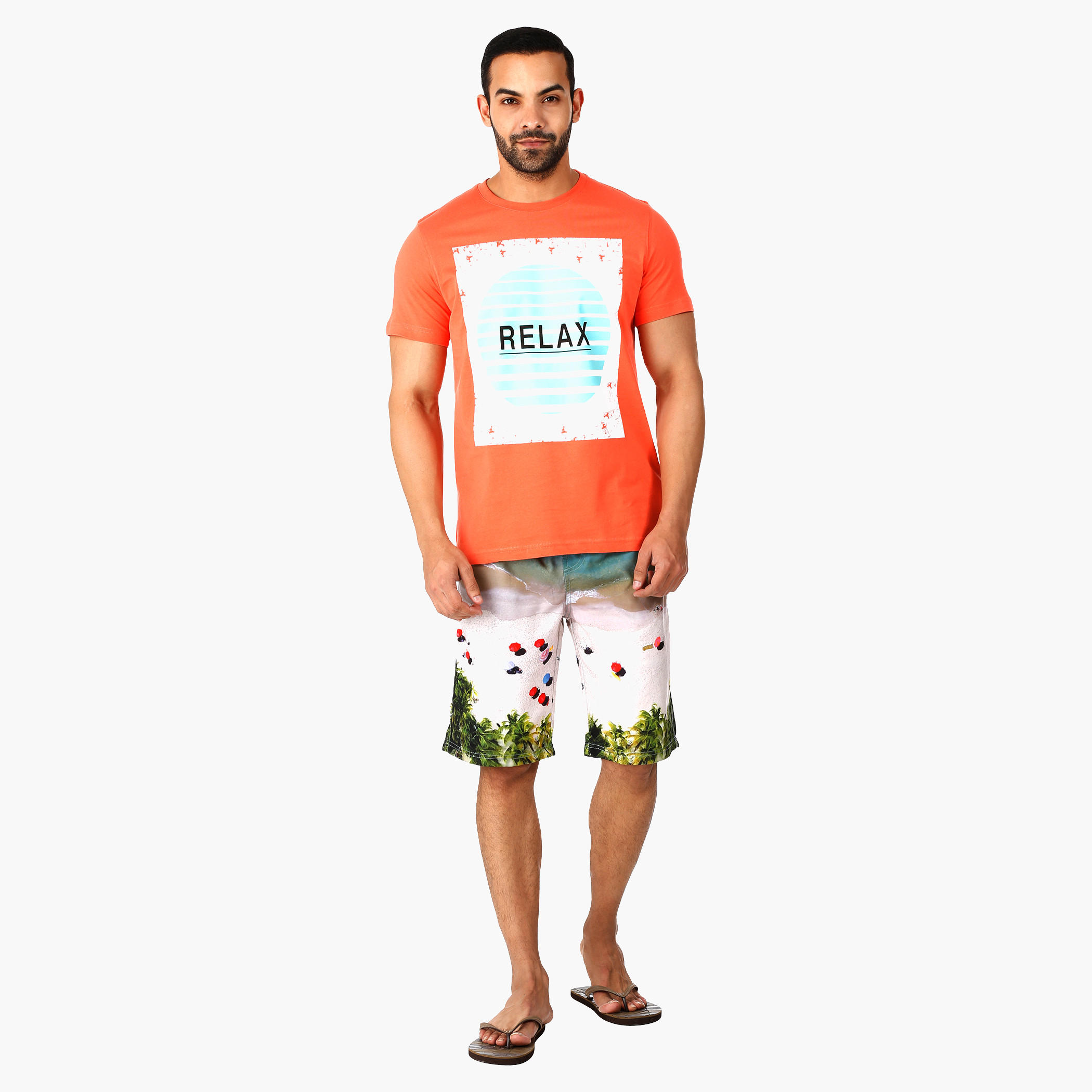 Printed Boardshorts with Back Lip Pocket in Regular Fit-men-clothing-bottoms-shorts-image-5