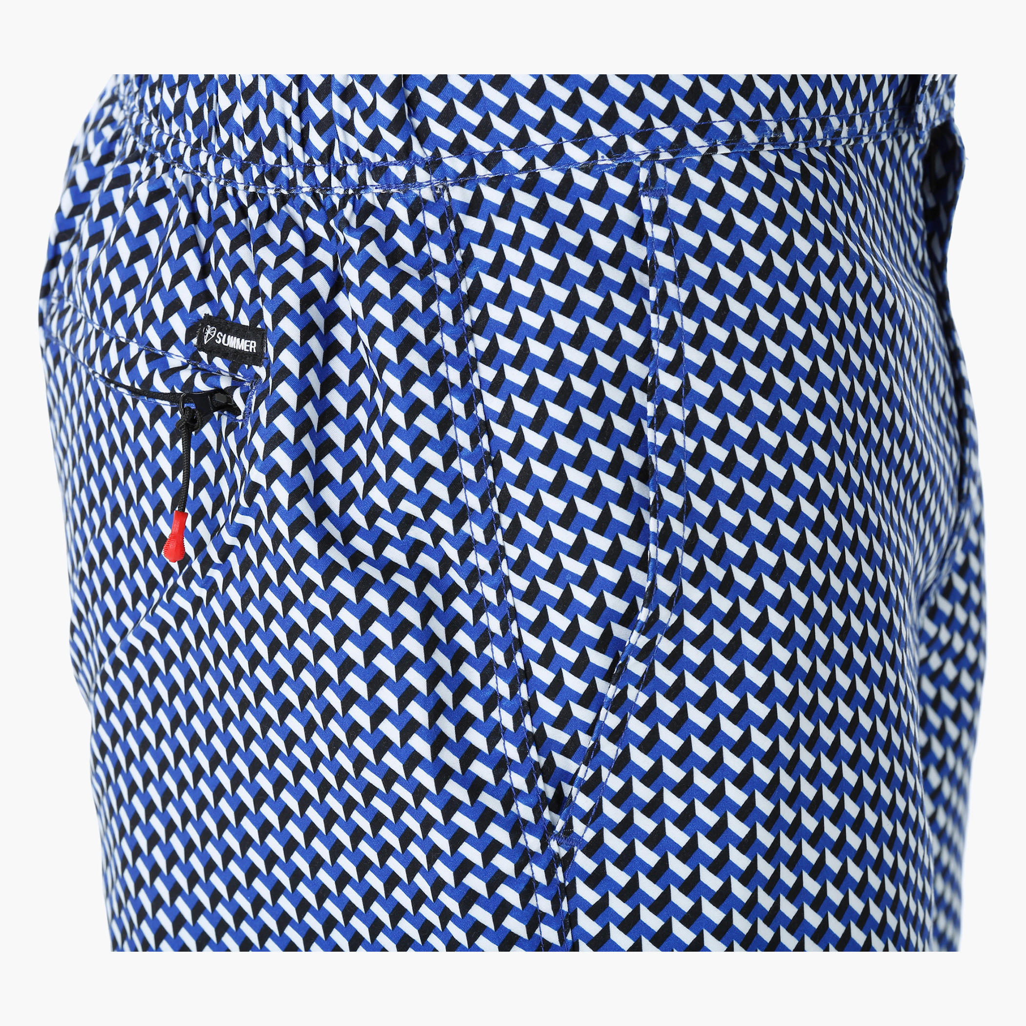 Printed Board Shorts with Back Zip Pocket-men-clothing-bottoms-shorts-image-2
