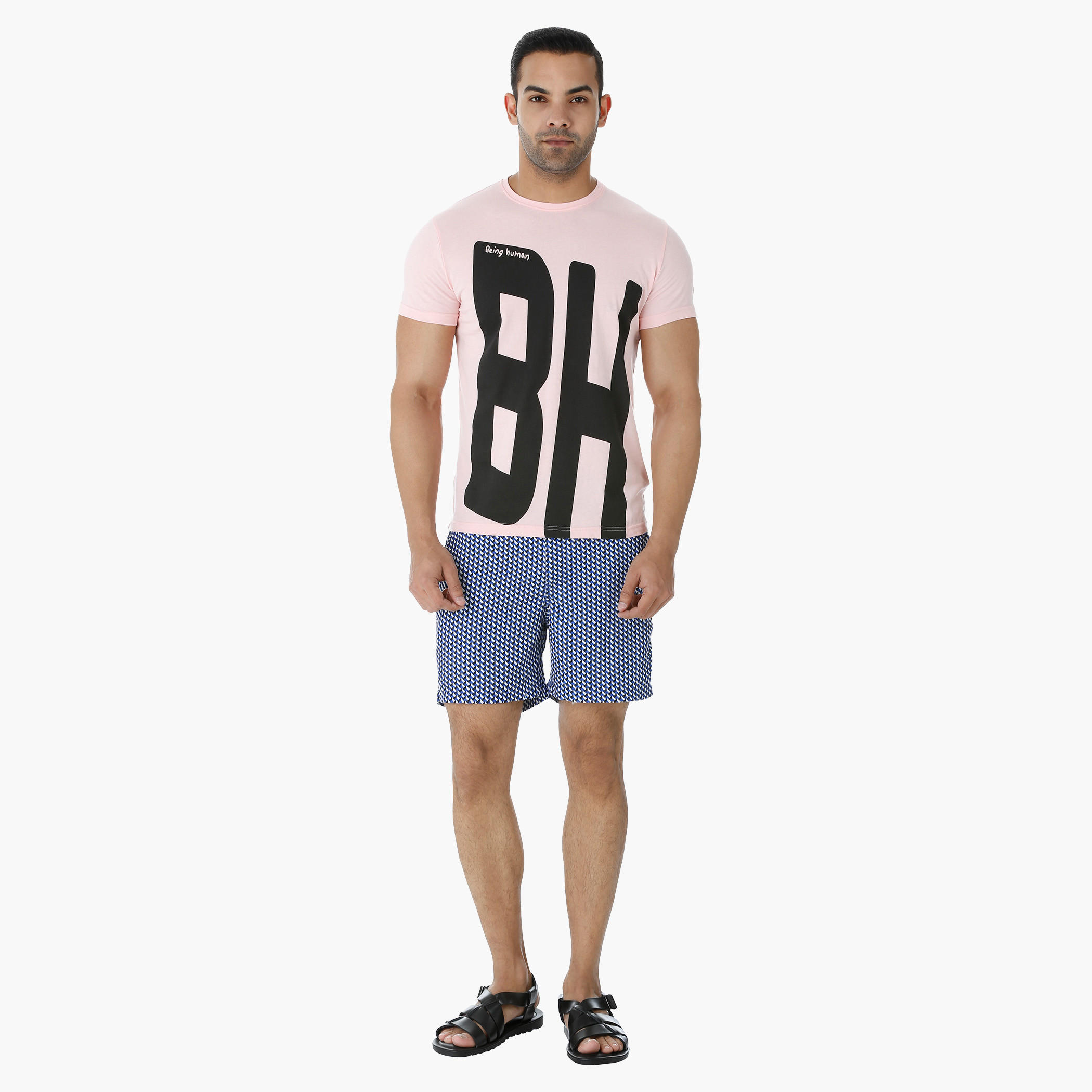 Printed Board Shorts with Back Zip Pocket-men-clothing-bottoms-shorts-image-1