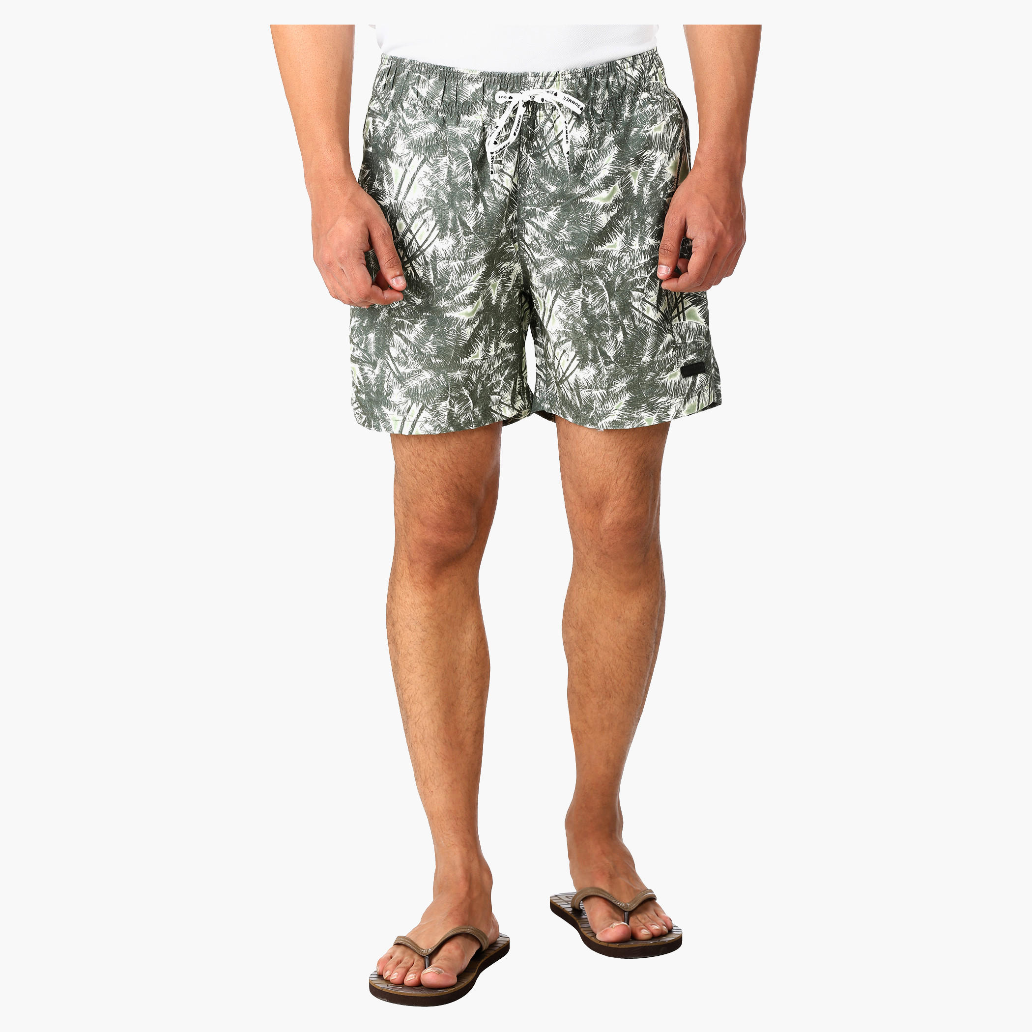 Printed Basic Board Shorts in Regular Fit-men-clothing-bottoms-shorts-image-5