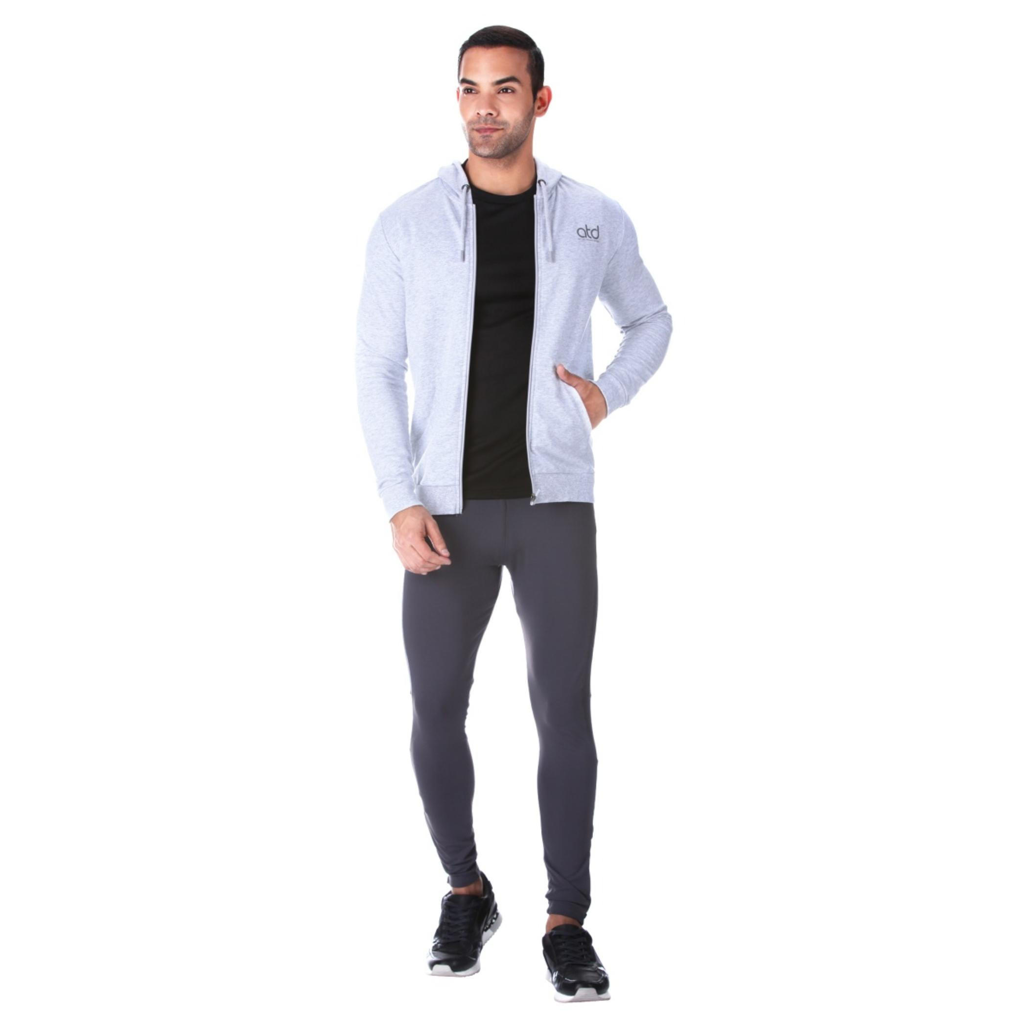 Melange Zipper Jacket-men-winterwear-hoodiesandsweatshirts-image-5